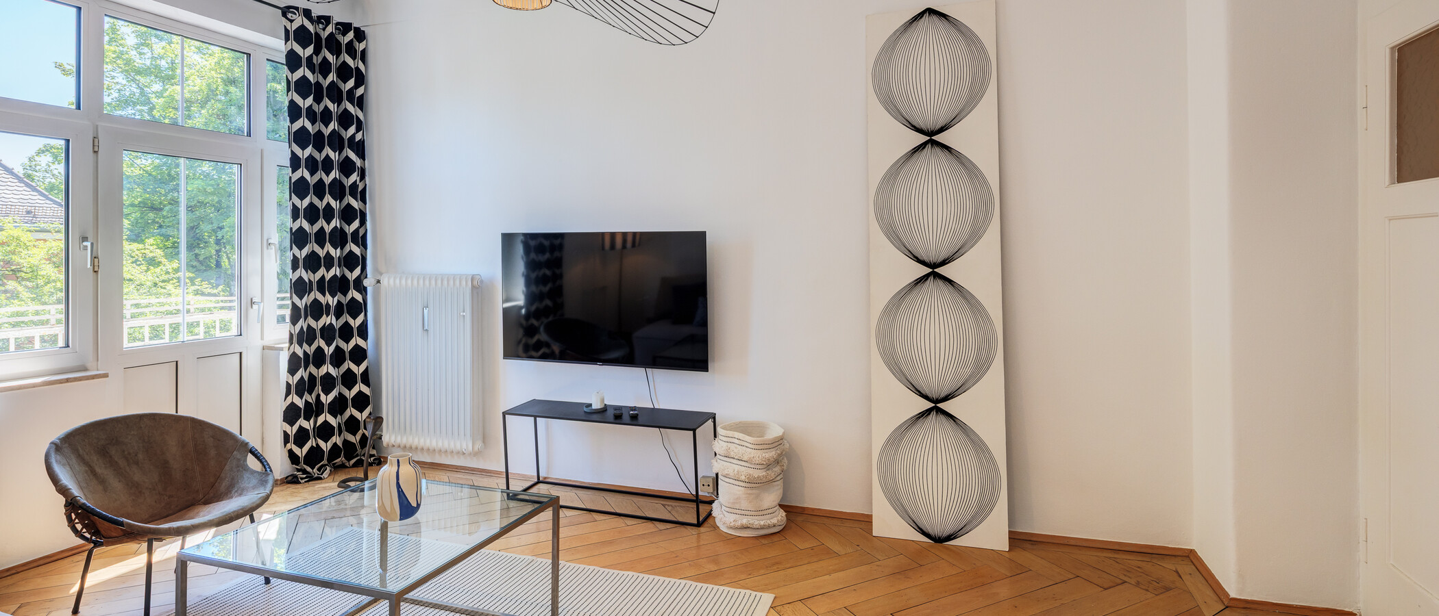 Wohnung München Nymphenburg 02 Wohnzimmer 14899
