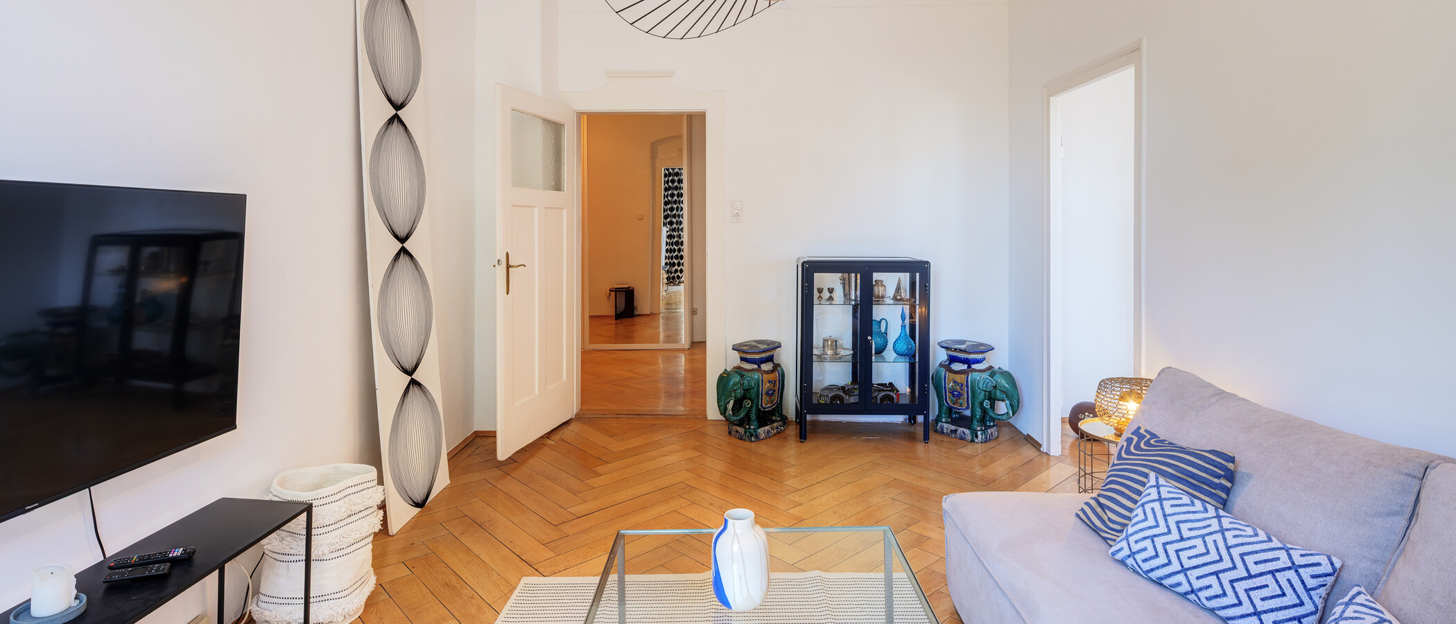 Wohnung München Nymphenburg 03 Wohnzimmer 14899