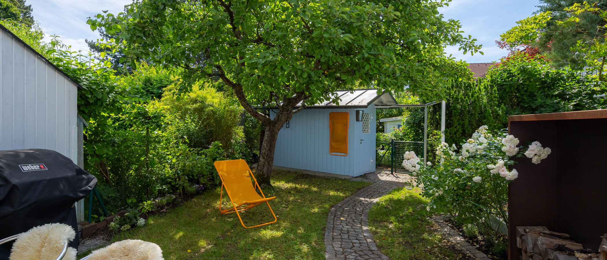 Reihenmittelhaus München Untergiesing 01 Garten 14900