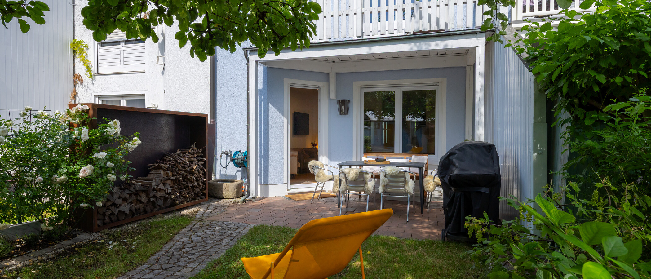 Reihenmittelhaus München Untergiesing 02 Garten 14900