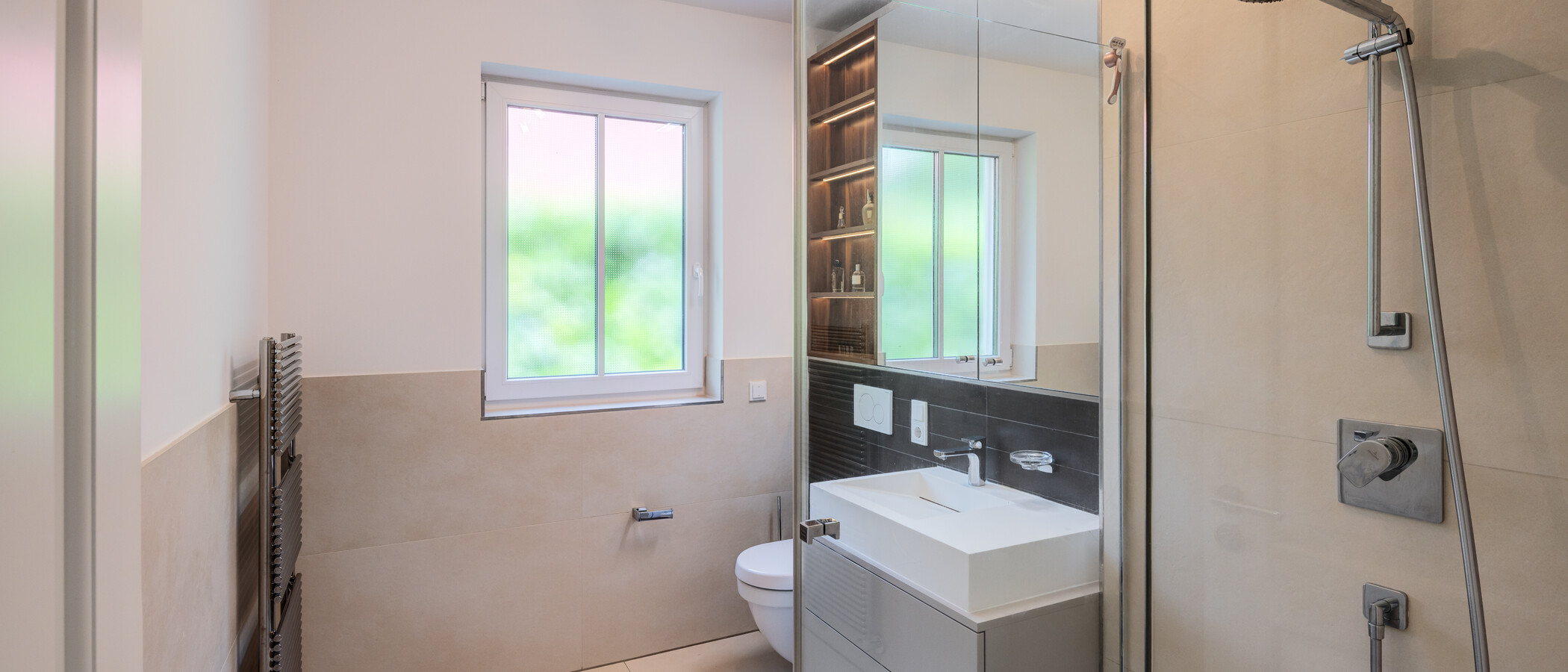Gartenwohnung München Freimann 02 2. Badezimmer 14904