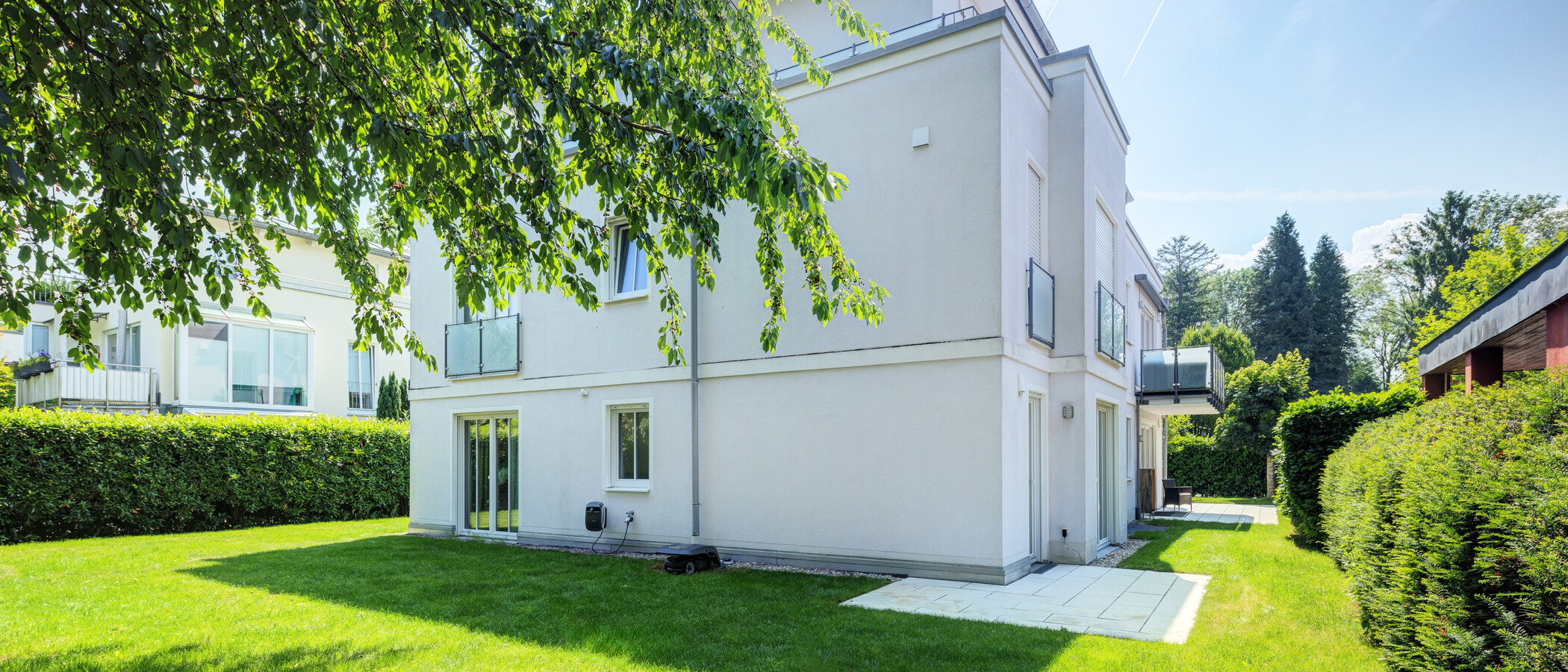 Gartenwohnung München Freimann 01 Garten 14904