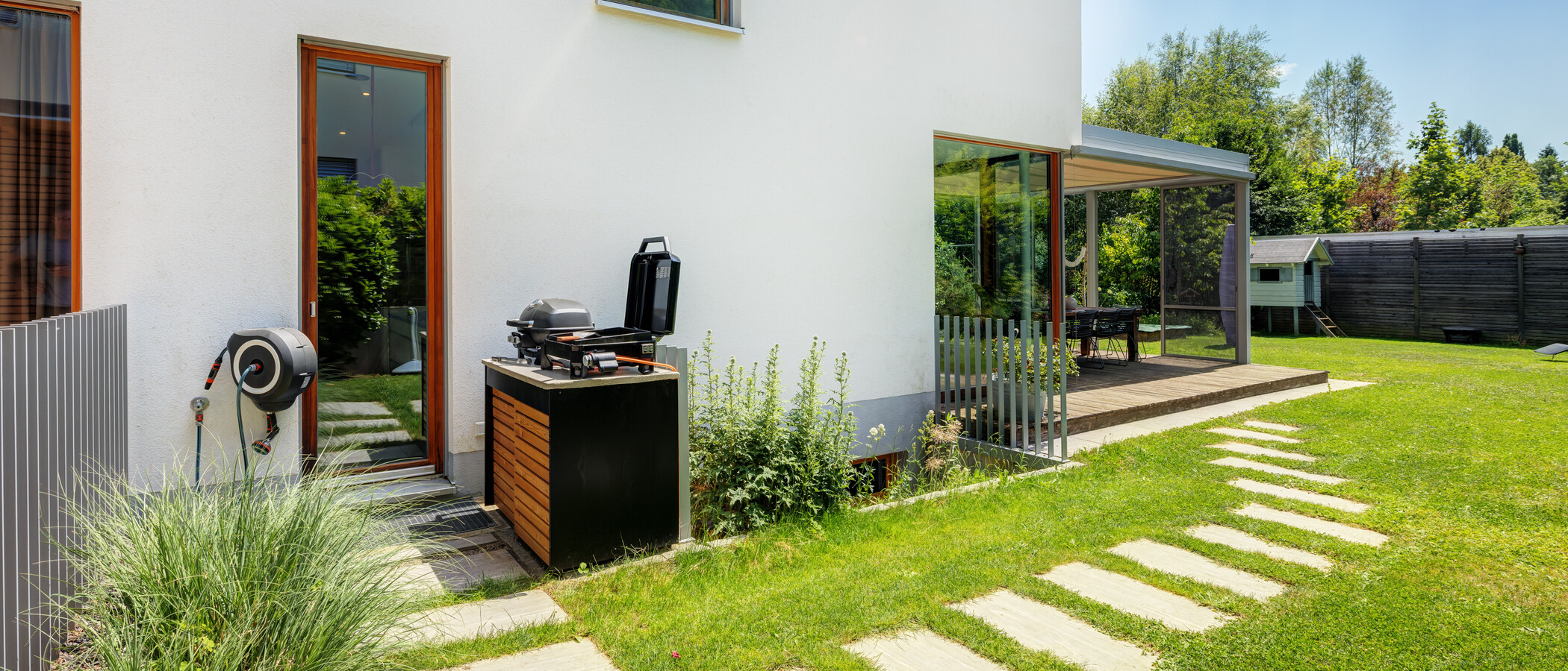 Doppelhaushälfte Inning am Ammersee 03 Garten 14905