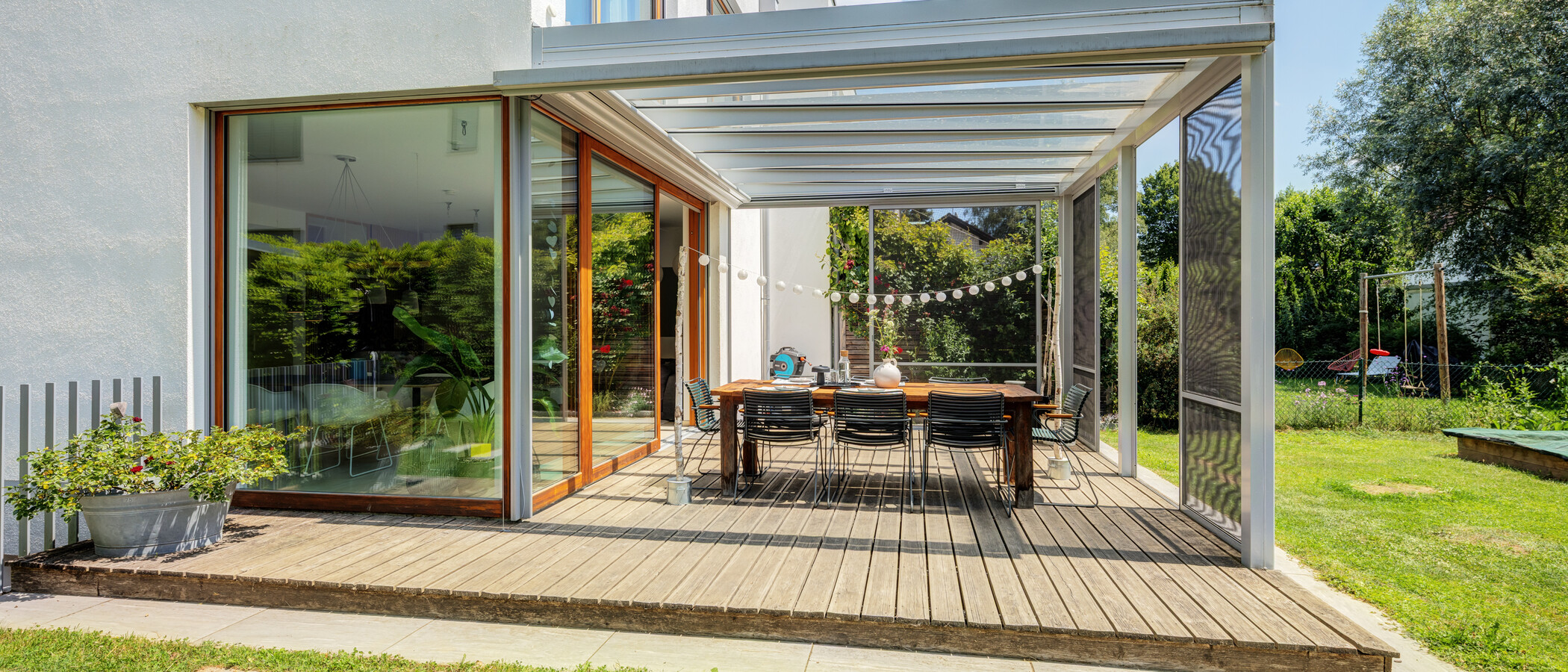 Doppelhaushälfte Inning am Ammersee 04 Terrasse 14905