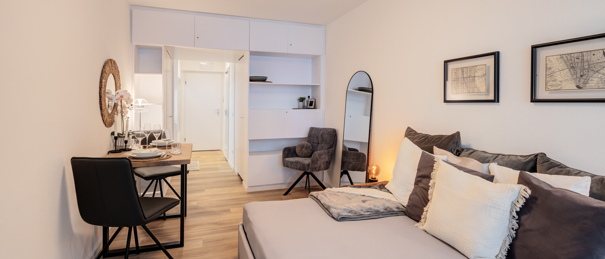 Apartment München Maxvorstadt - Universitätsviertel 03 Wohnbereich 14907