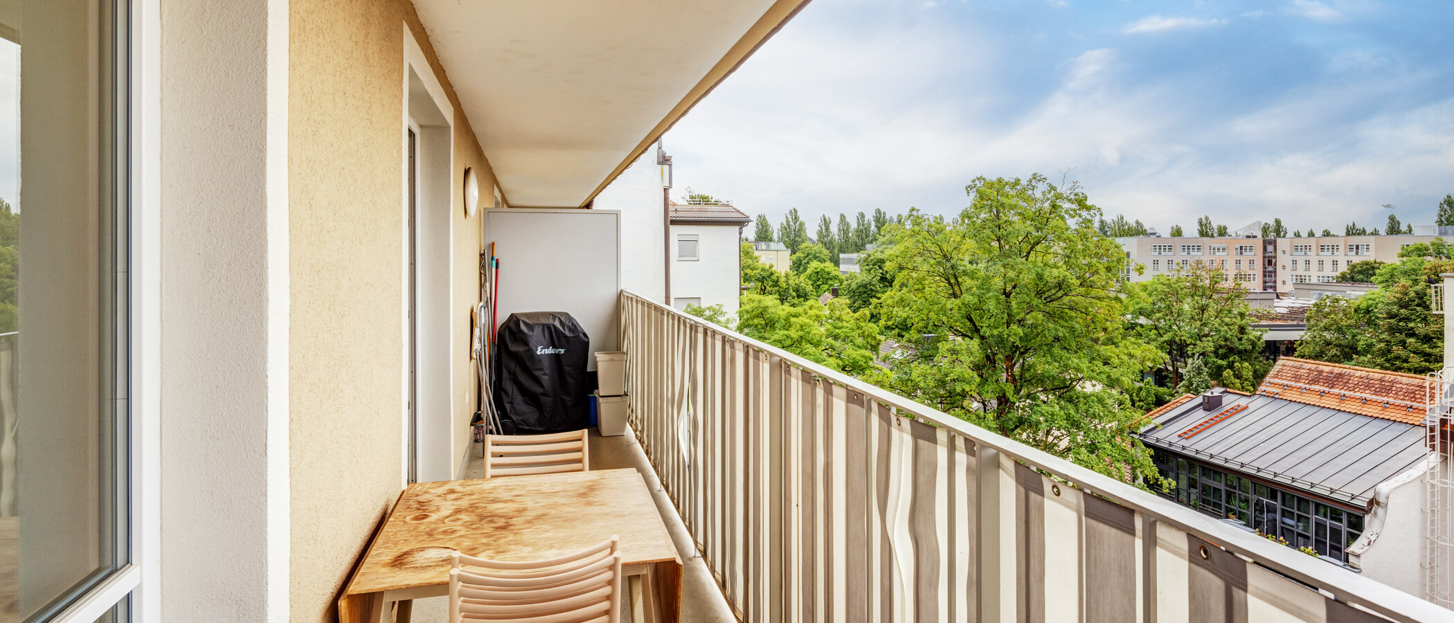 Maisonettewohnung München Schwabing 02 Balkon 14908