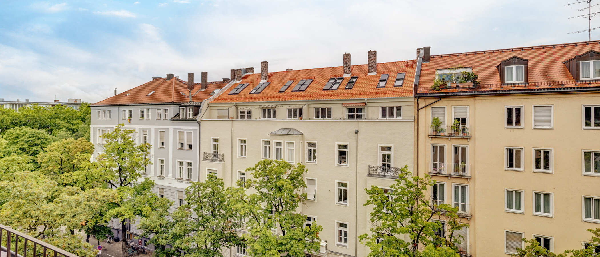 Maisonettewohnung München Schwabing 03 Aussicht 14908