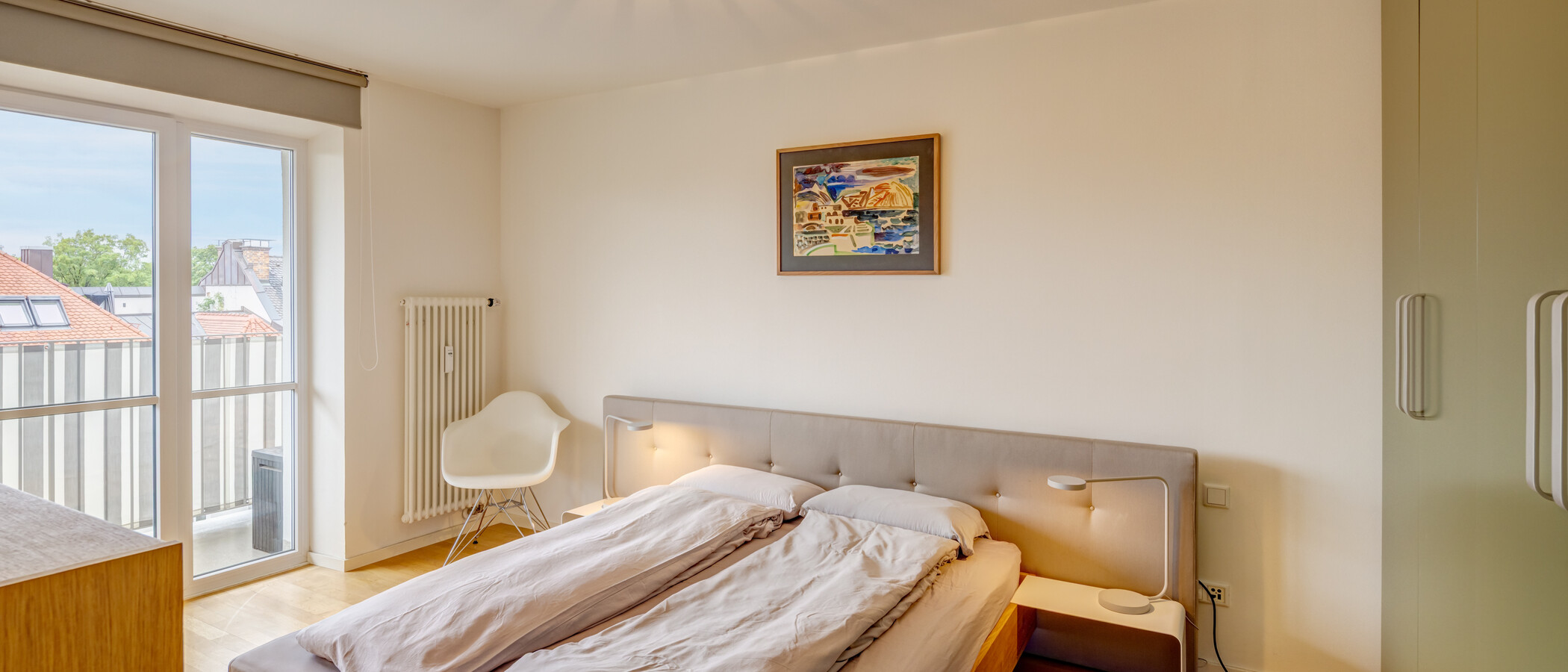 Maisonettewohnung München Schwabing 01 Schlafzimmer 14908