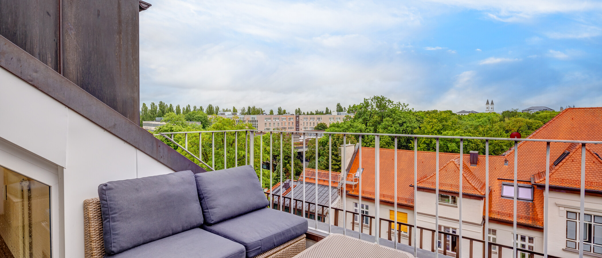Maisonettewohnung München Schwabing 02 Dachterrasse 14908