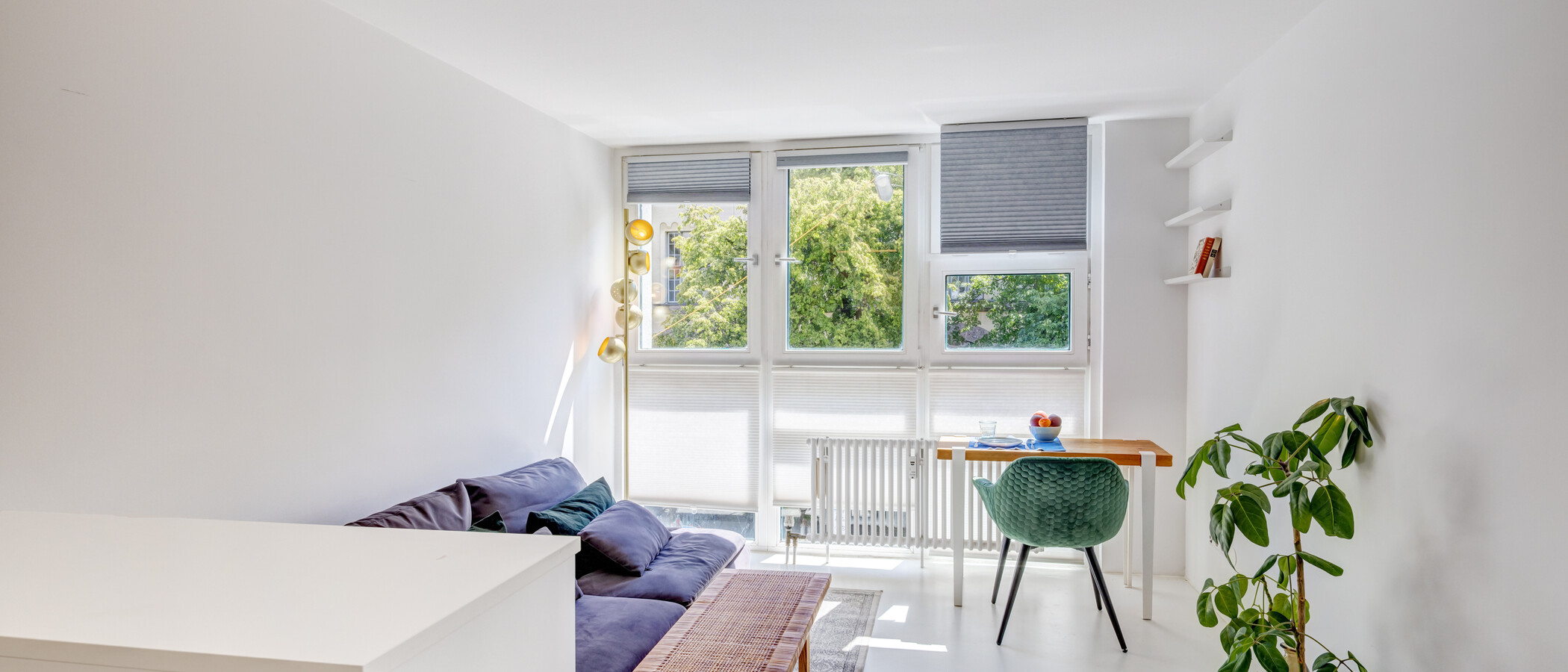 Wohnung München Maxvorstadt - Universitätsviertel 01 Wohnbereich 14910
