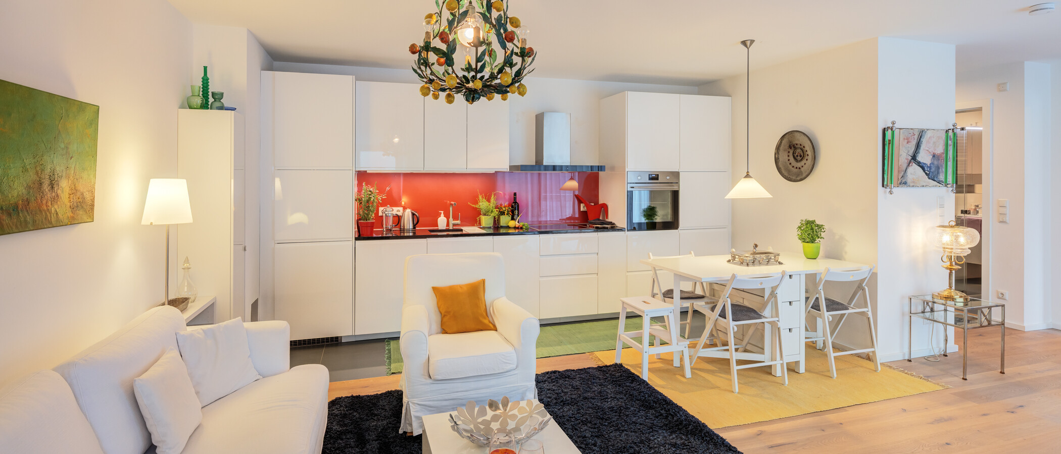 Dachgeschosswohnung München Allach 03 Wohnbereich 14913