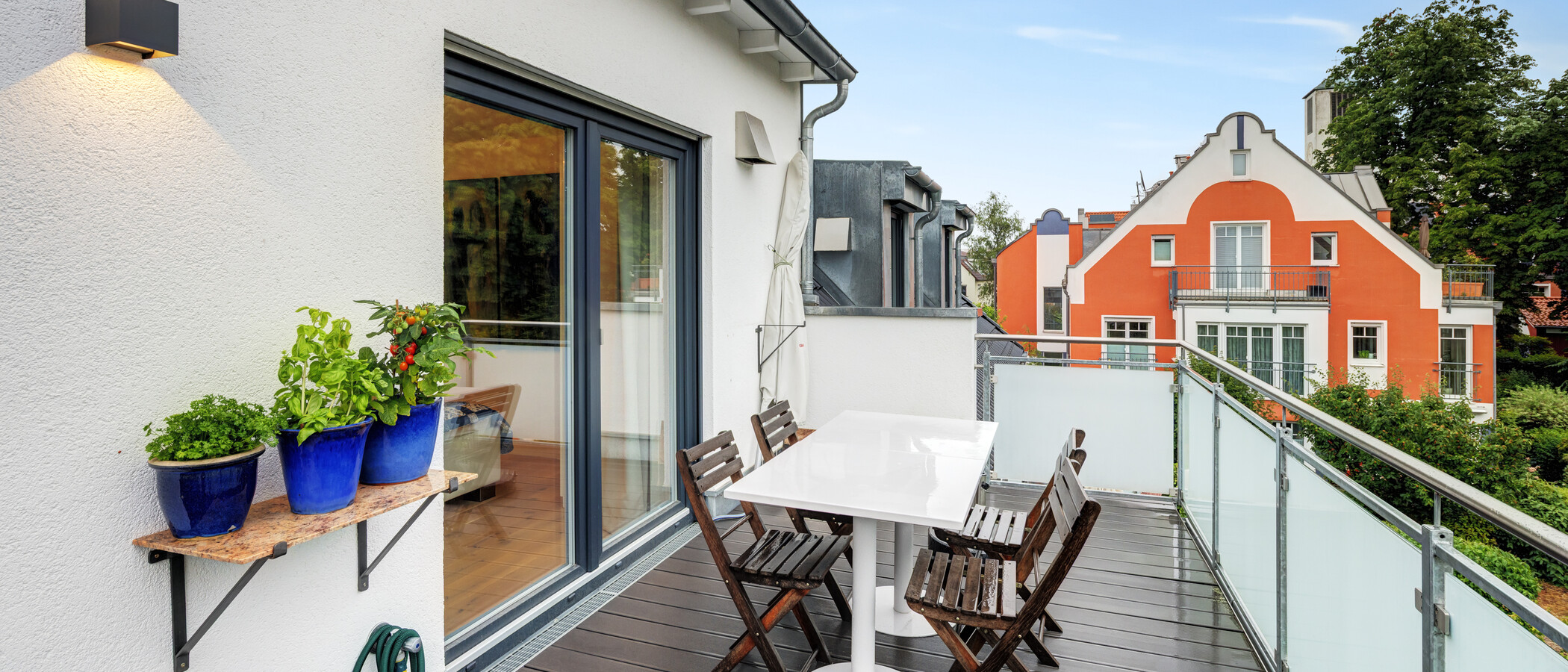 Dachgeschosswohnung München Allach 01 Dachterrasse 14913