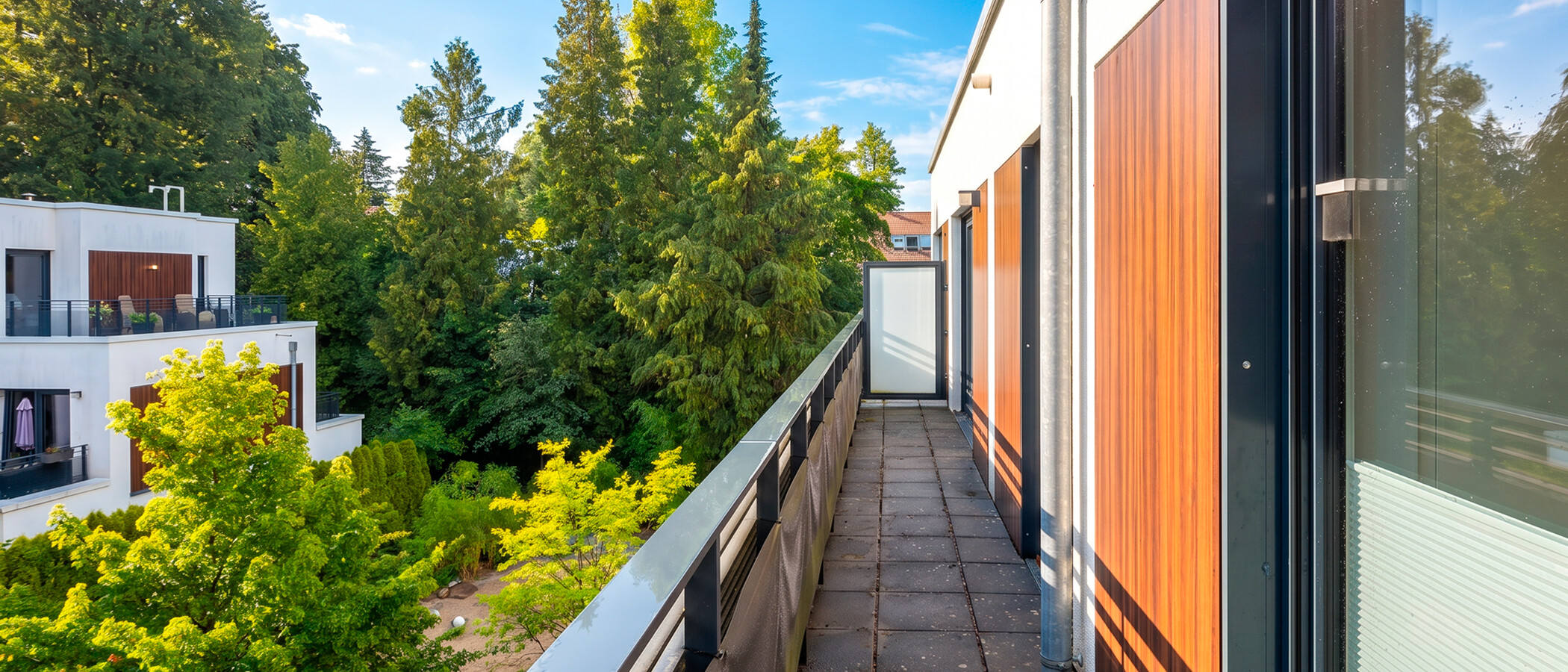 Dachterrassenwohnung München Menterschwaige 05 Dachterrasse 14914