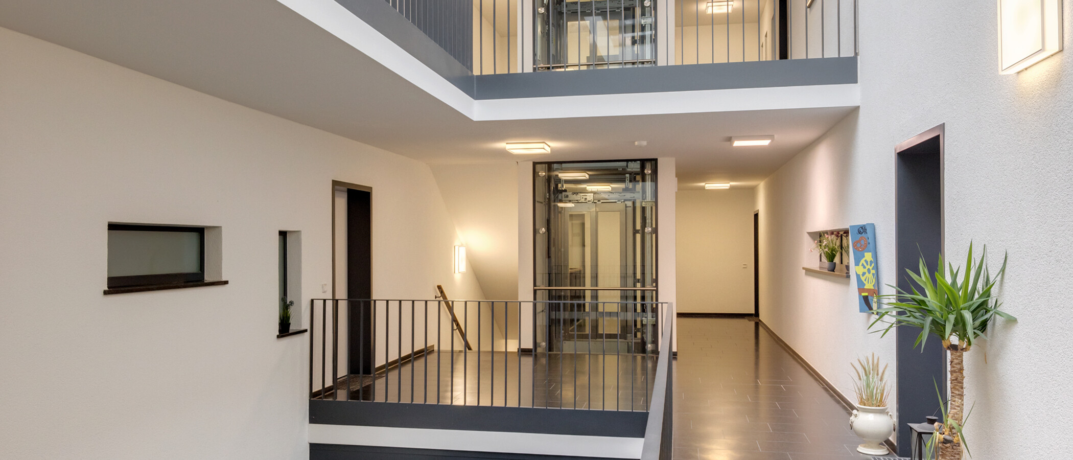 Dachterrassenwohnung München Menterschwaige 01 Treppenhaus 14914