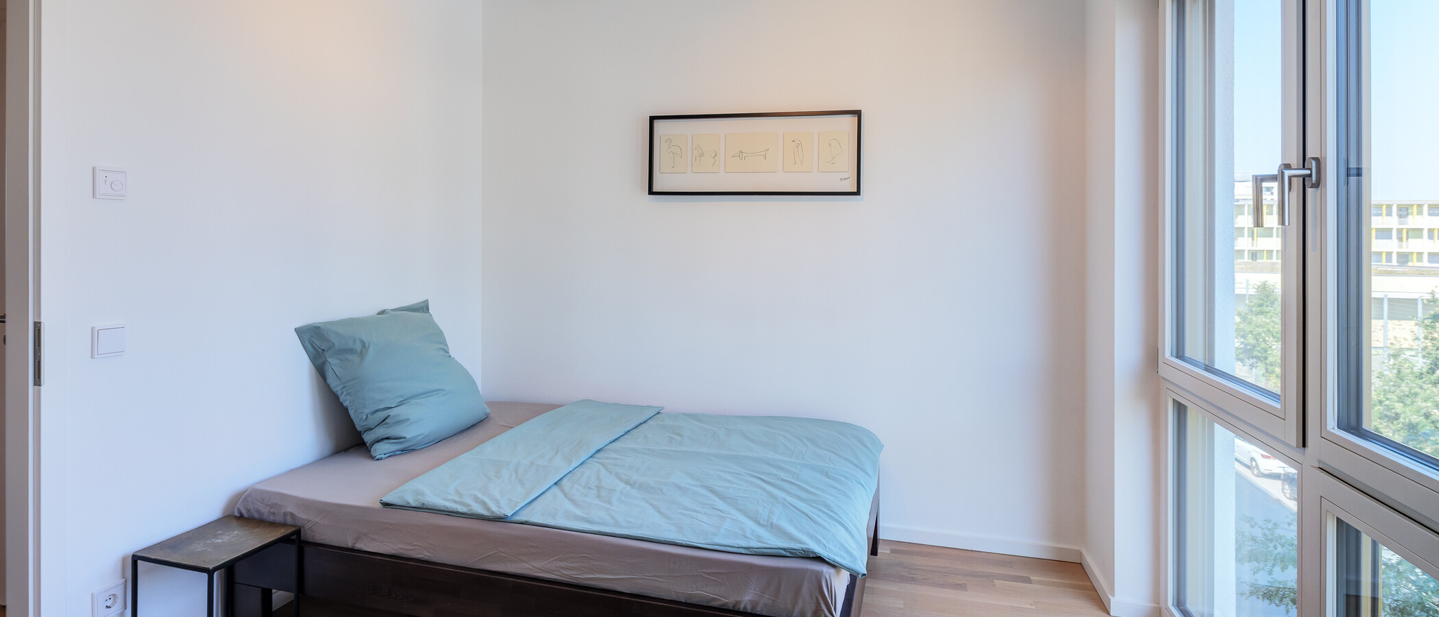 Wohnung München Pasing 01 2. Schlafzimmer	 14915