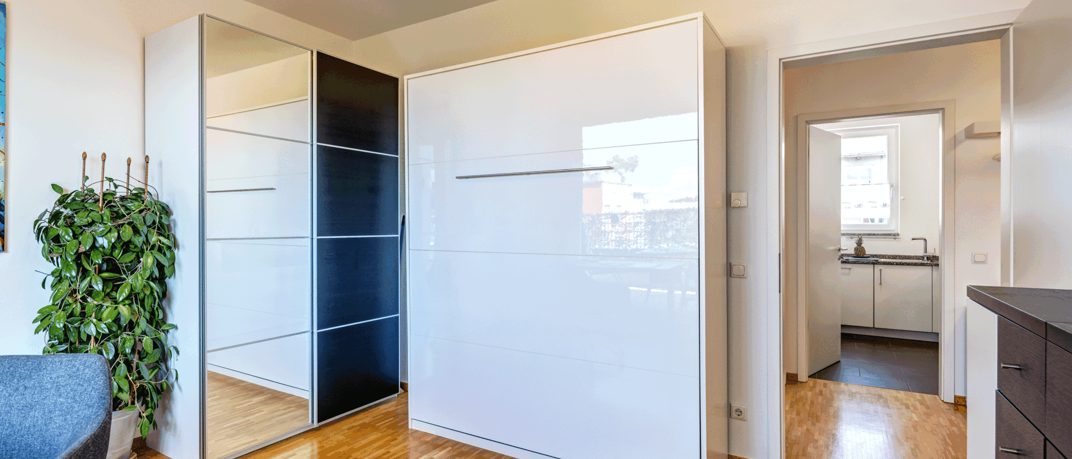 Wohnung München Parkstadt Schwabing 02 2. Schlafzimmer	 14918