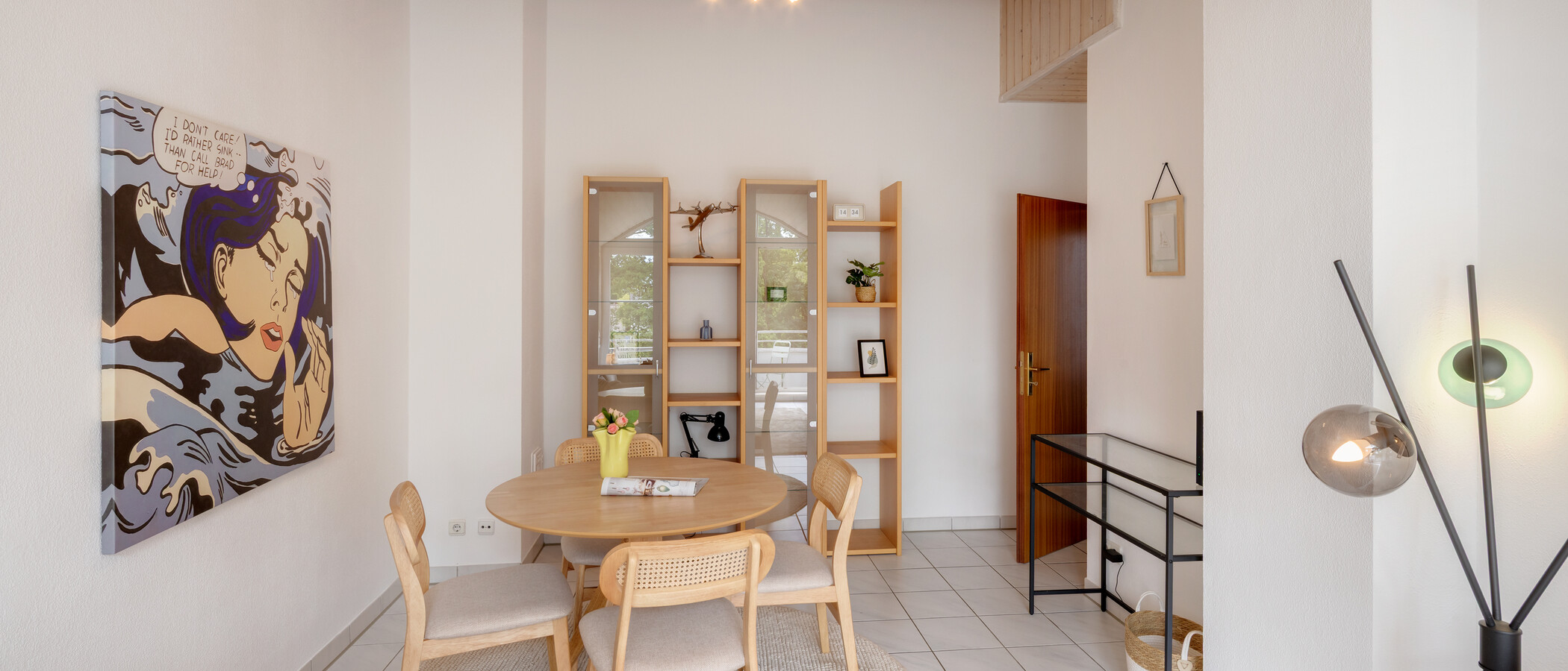 Dachgeschosswohnung München Solln 02 Wohnbereich 14919