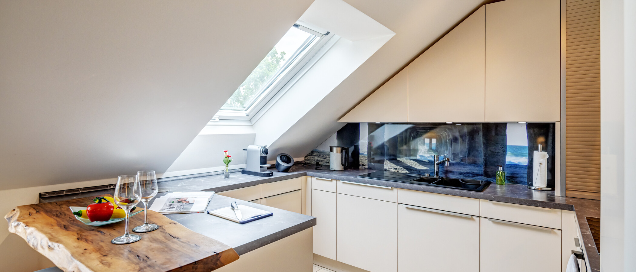 Dachgeschosswohnung München Obergiesing 01 Küche 14920
