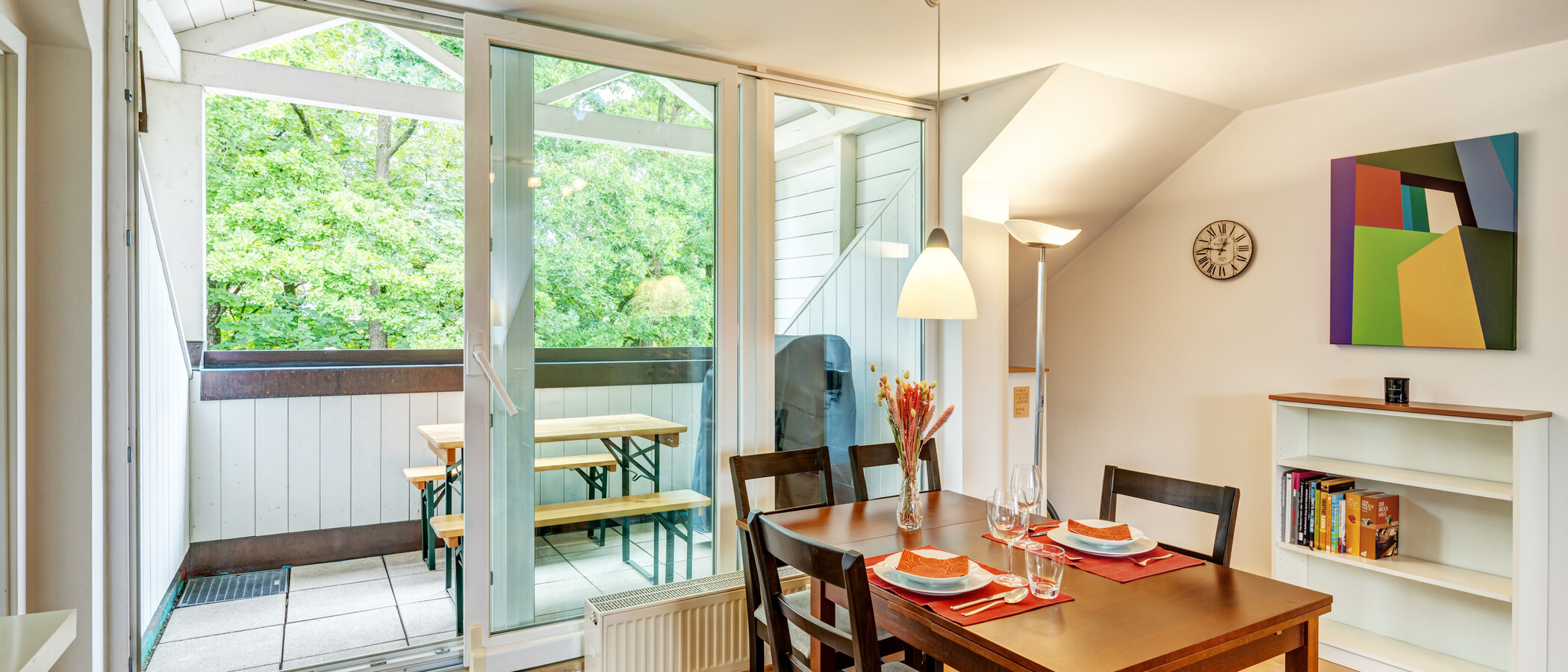 Dachgeschosswohnung München Obergiesing 01 Loggia 14920