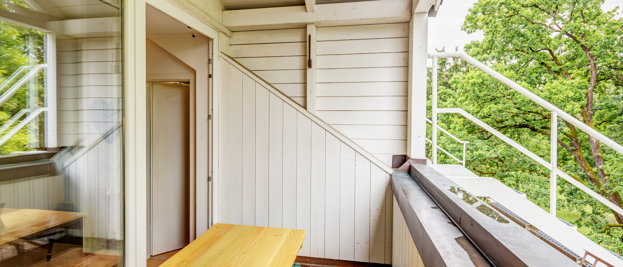 Dachgeschosswohnung München Obergiesing 02 Loggia 14920