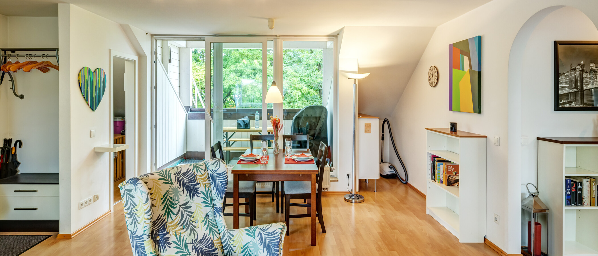 Dachgeschosswohnung München Obergiesing 04 Wohnbereich 14920