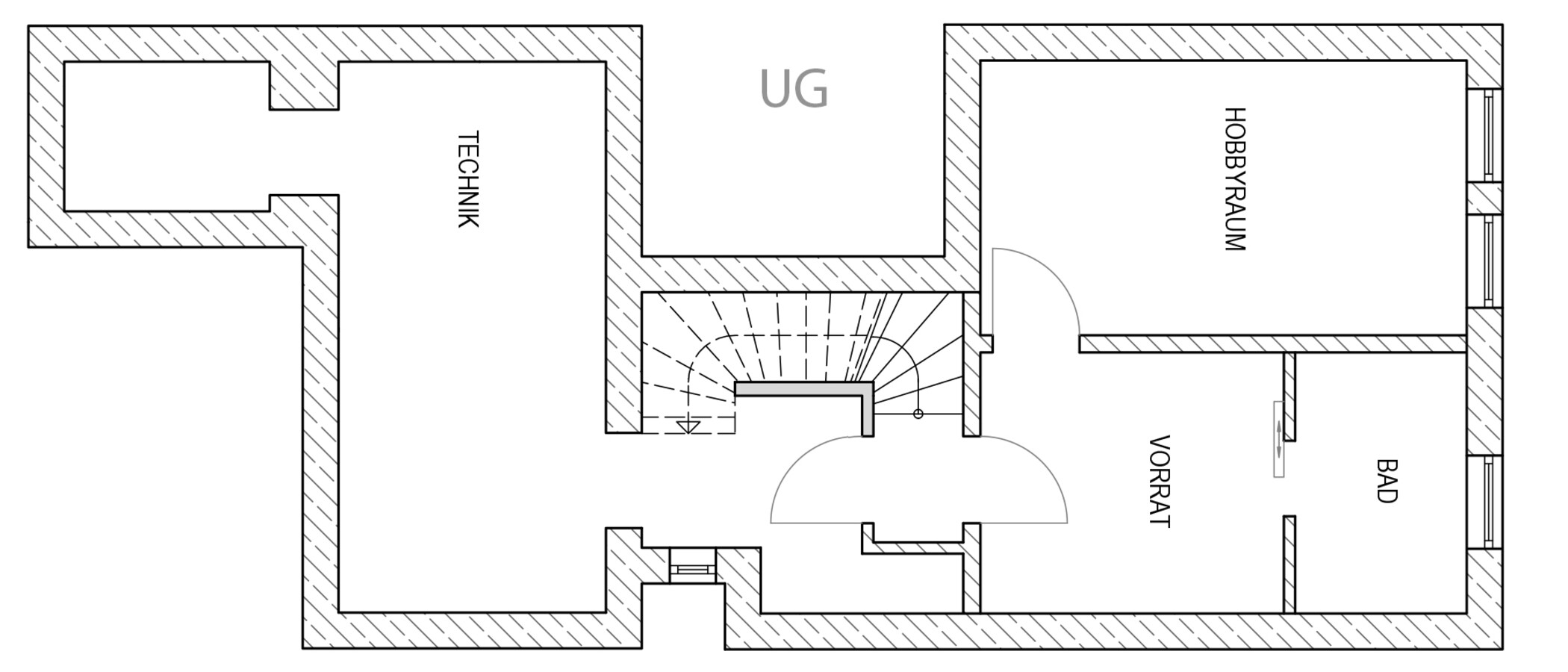 Villa Oberhaching 03 Grundriss 14925