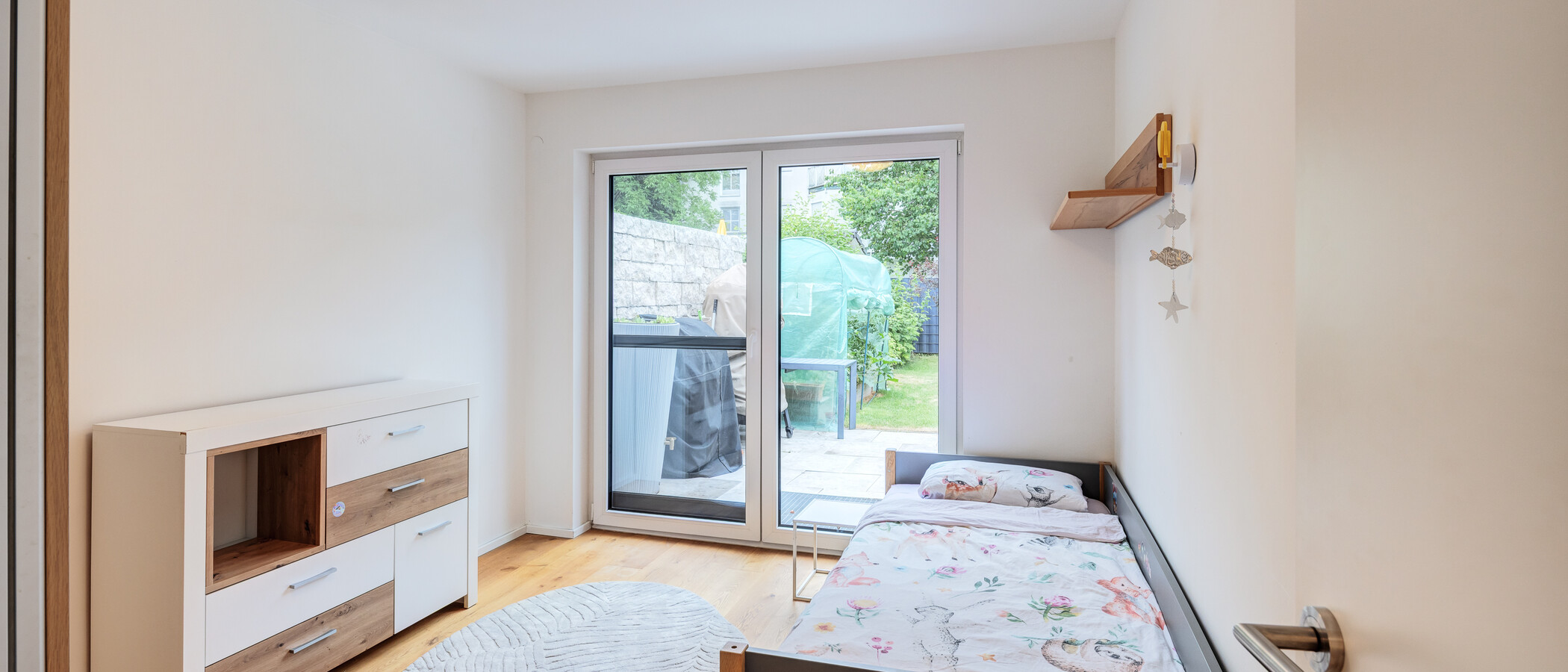 Wohnung München Waldtrudering 01 2. Schlafzimmer	 14926
