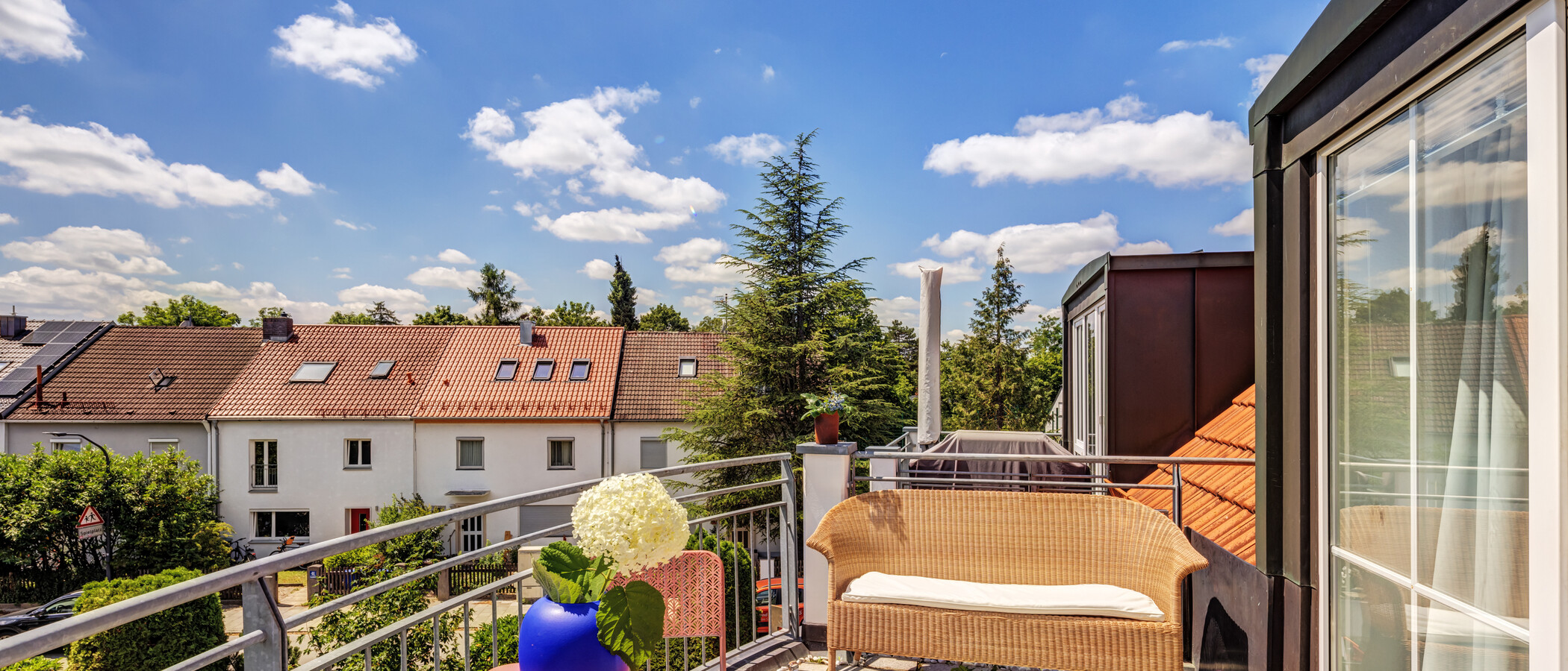 Dachgeschosswohnung München Obermenzing 01 Balkon 14927