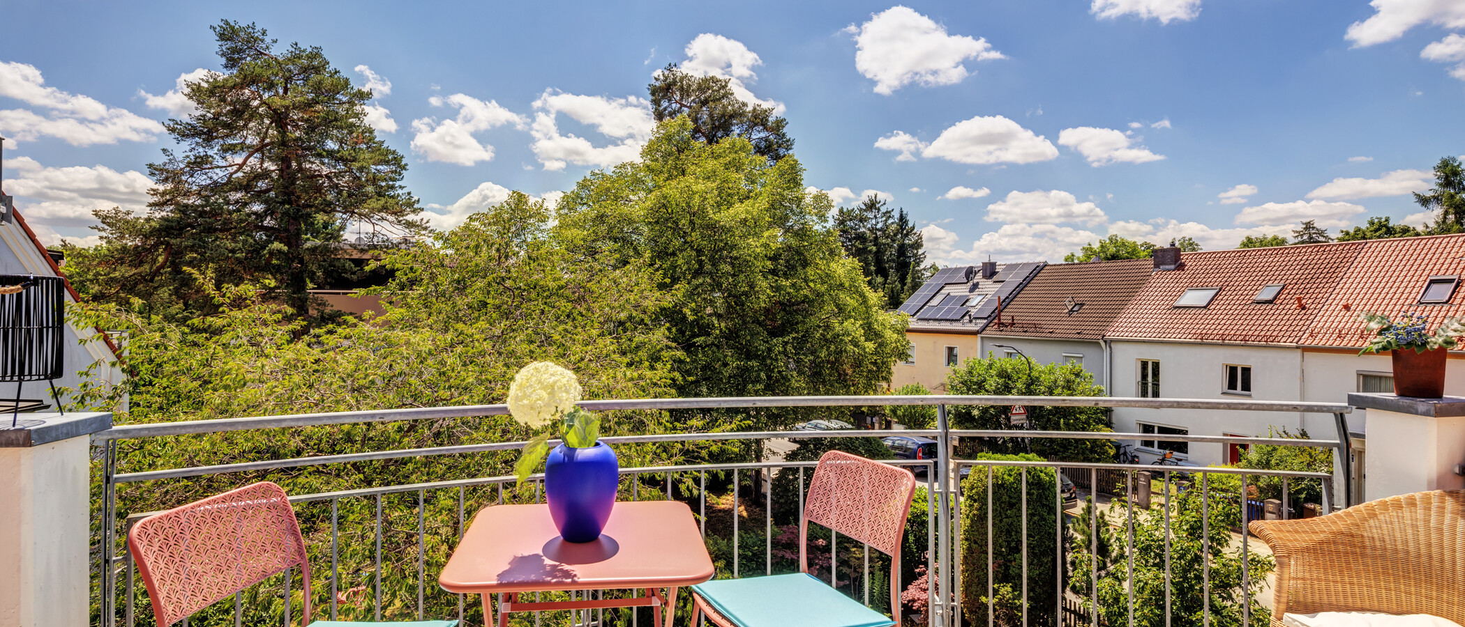 Dachgeschosswohnung München Obermenzing 02 Balkon 14927