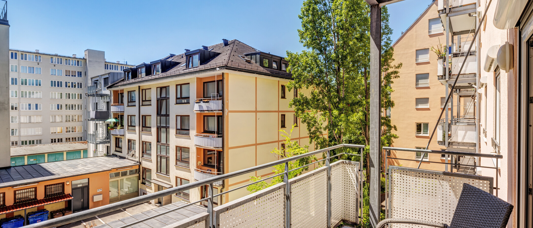 Wohnung München Maxvorstadt 01 Balkon 14928