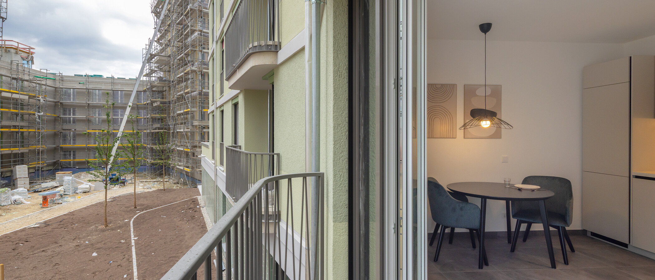 Wohnung München Berg am Laim 02 Balkon 14931