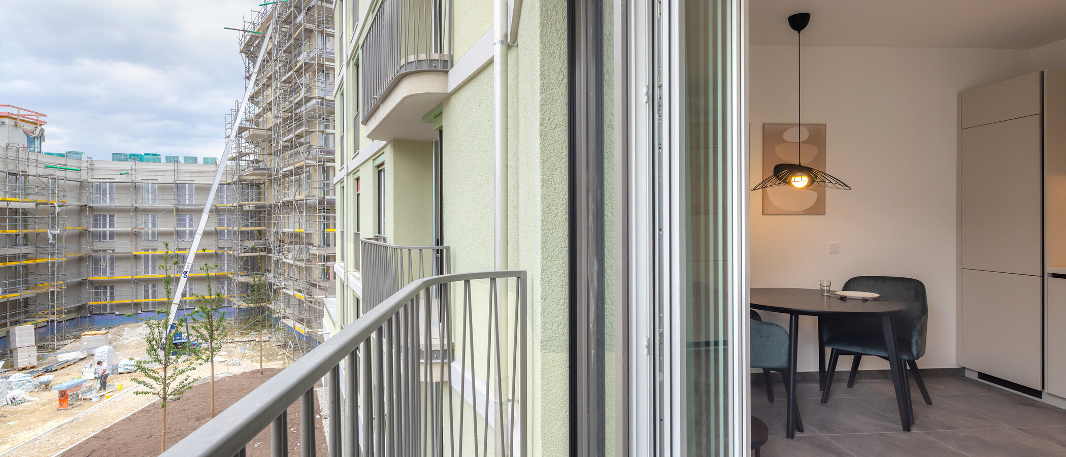 Wohnung München Berg am Laim 02 Balkon 14934