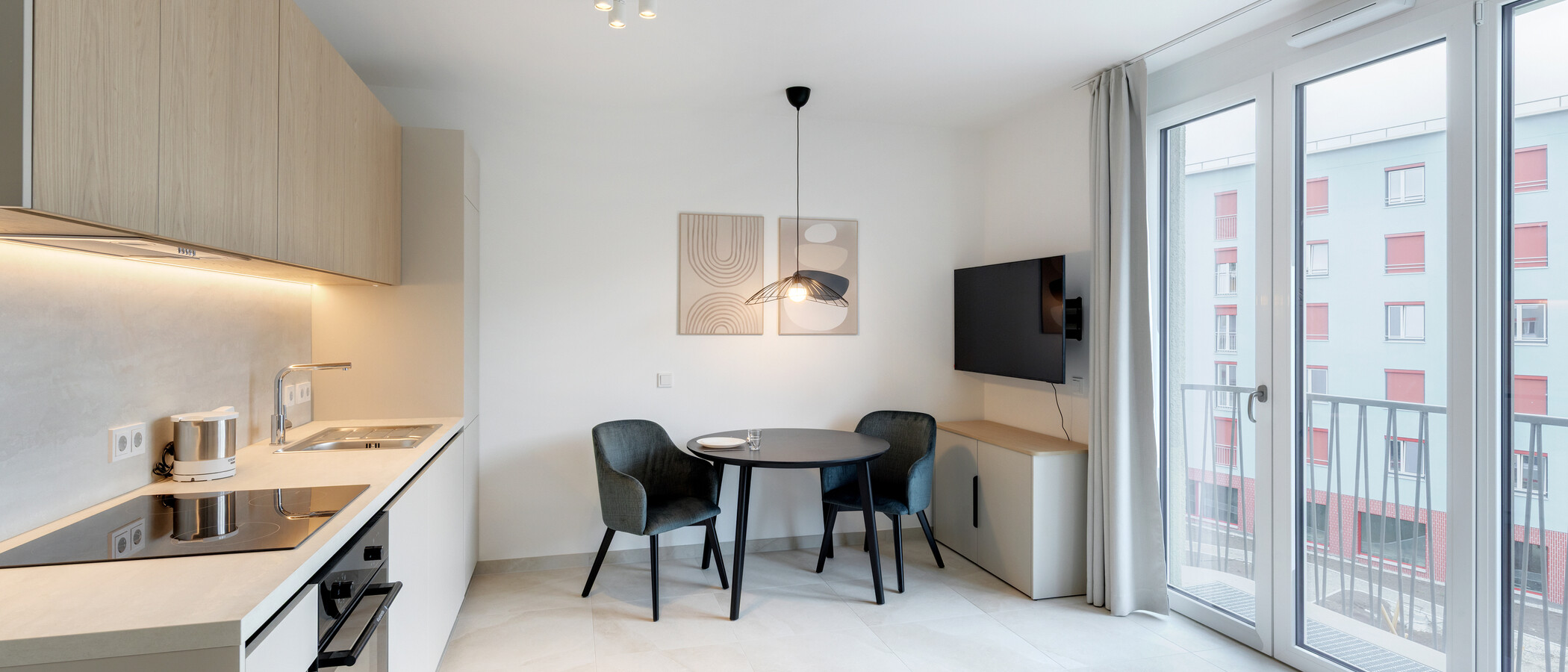Wohnung München Berg am Laim 01 Wohnbereich 14937