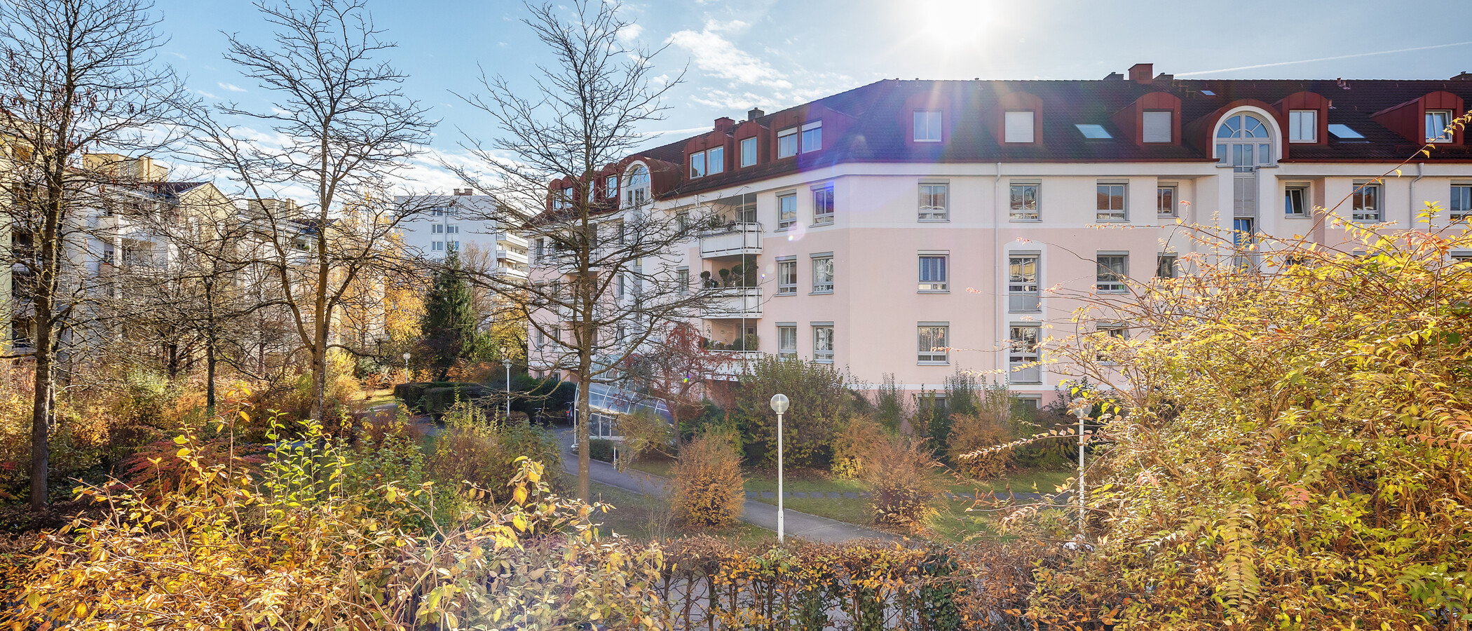 Wohnung München Schwabing-Nord (zw. Belgrad- & Leopoldstraße) 02 Aussicht 1494