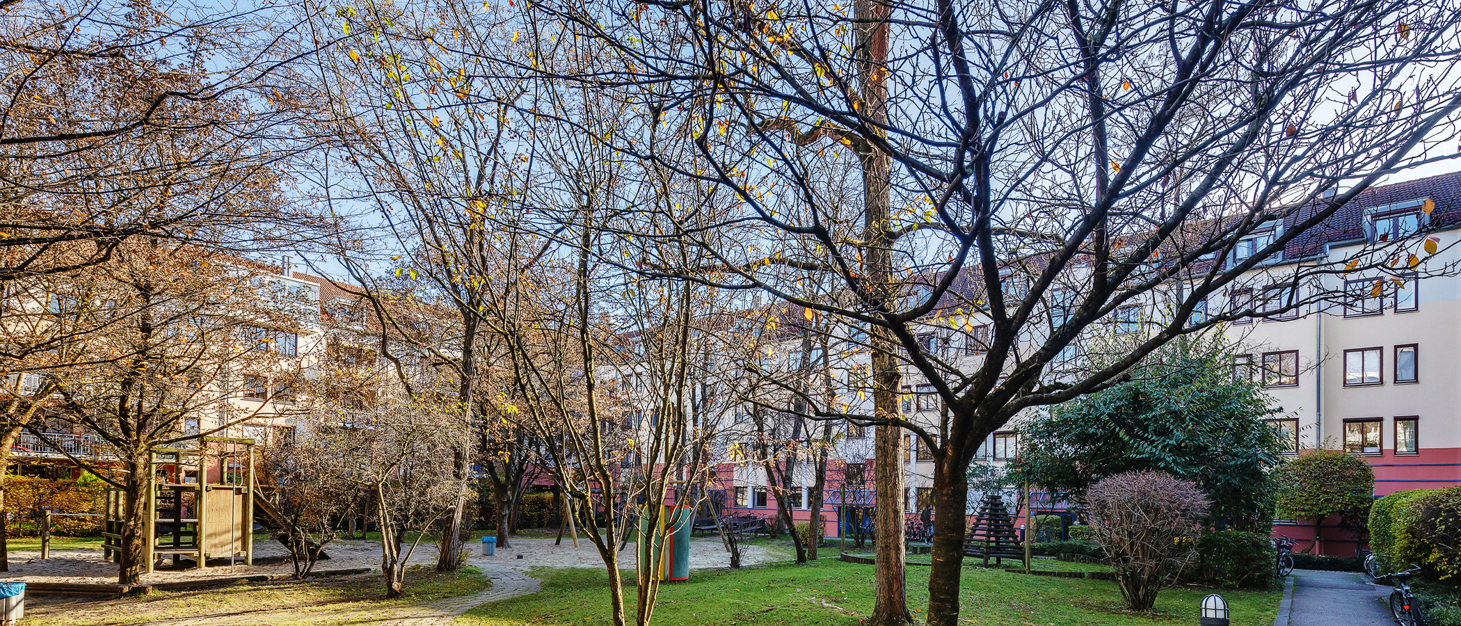 Wohnung München Schwabing-Nord (zw. Belgrad- & Leopoldstraße) 01 Innenhof 1494