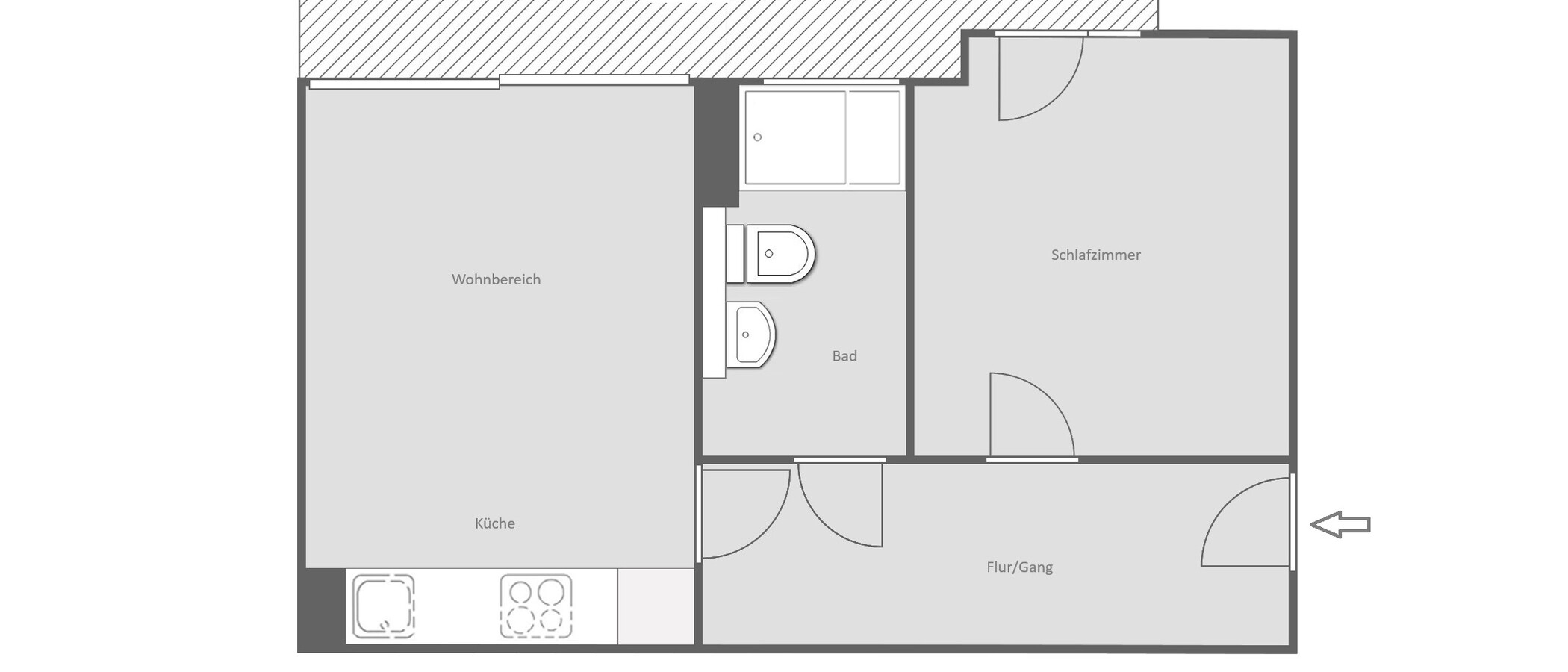 Wohnung München Pasing 01 Grundriss 14940