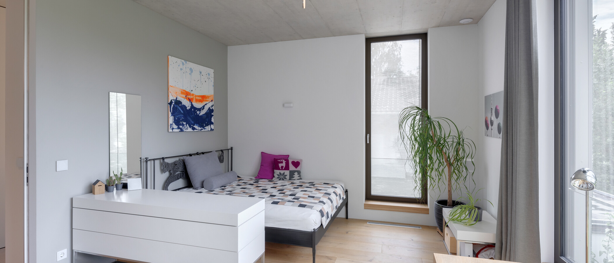 Villa München Harlaching 01 2. Schlafzimmer	 14944
