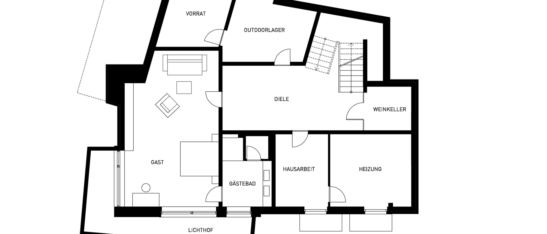 Villa München Harlaching 01 Grundriss 14944