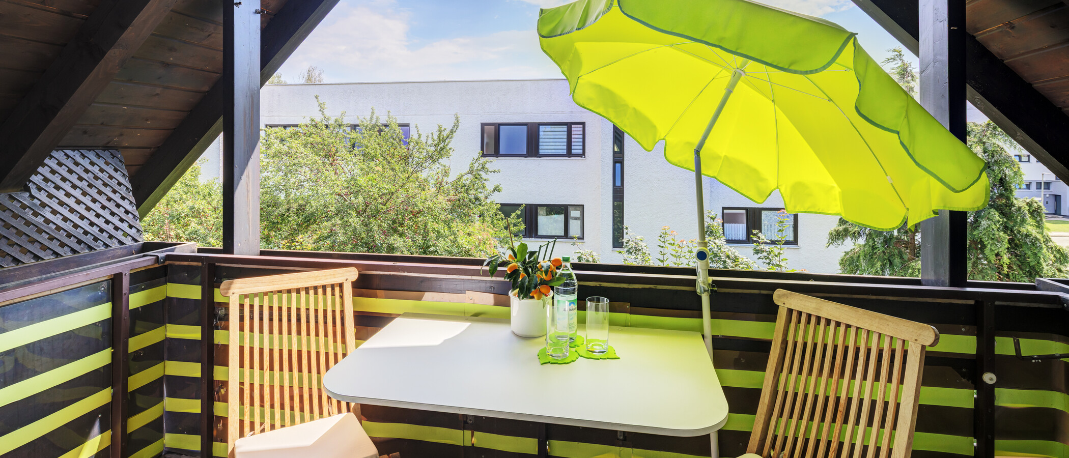 Dachgeschosswohnung Germering 01 Balkon 14946
