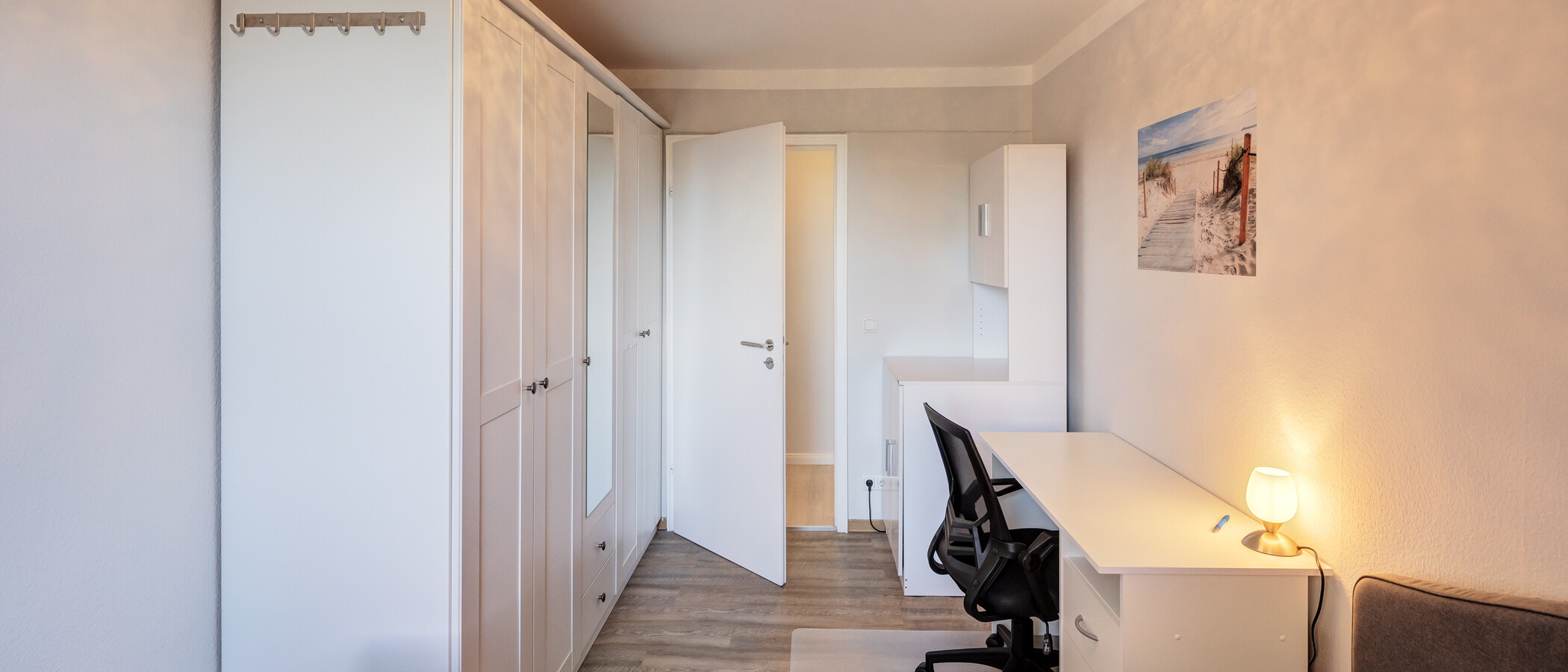 Wohnung München Neuperlach 02 2. Schlafzimmer	 14948