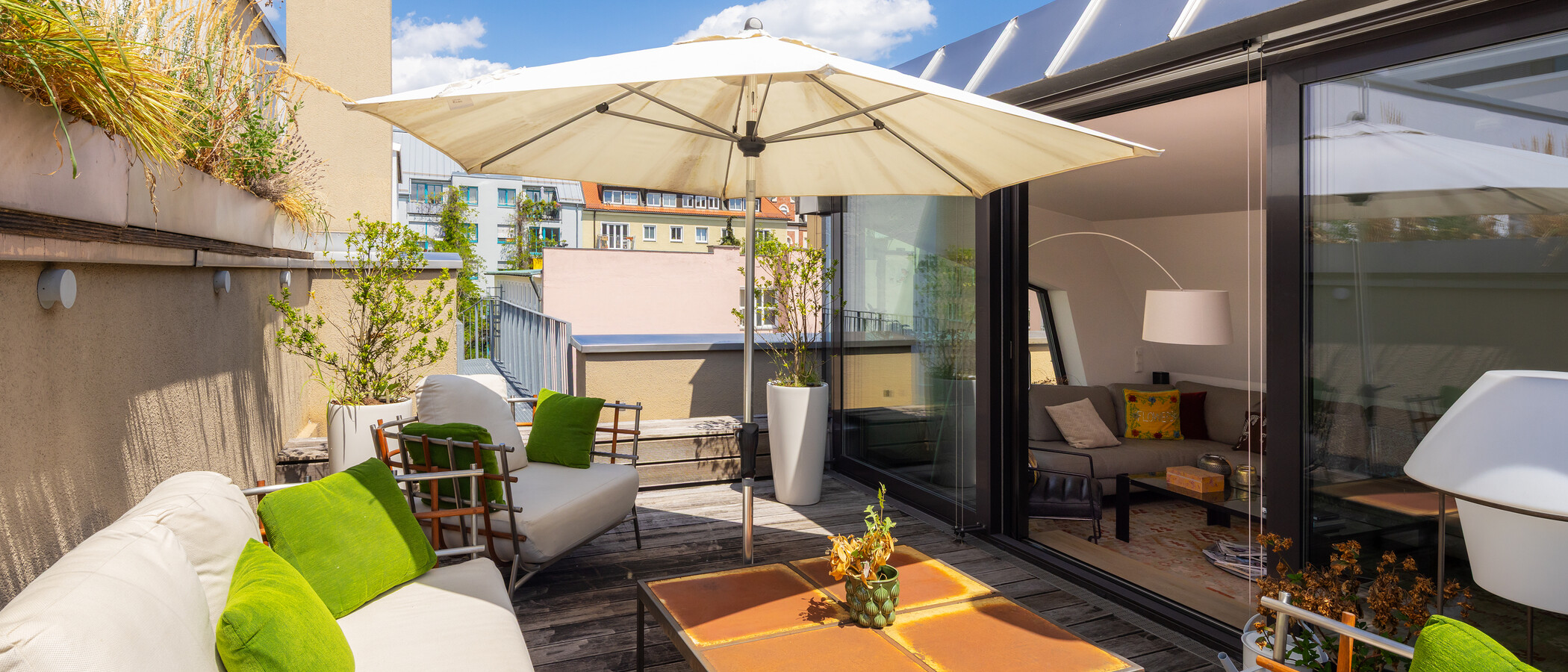 Stadthaus München Maxvorstadt 01 Dachterrasse 14950