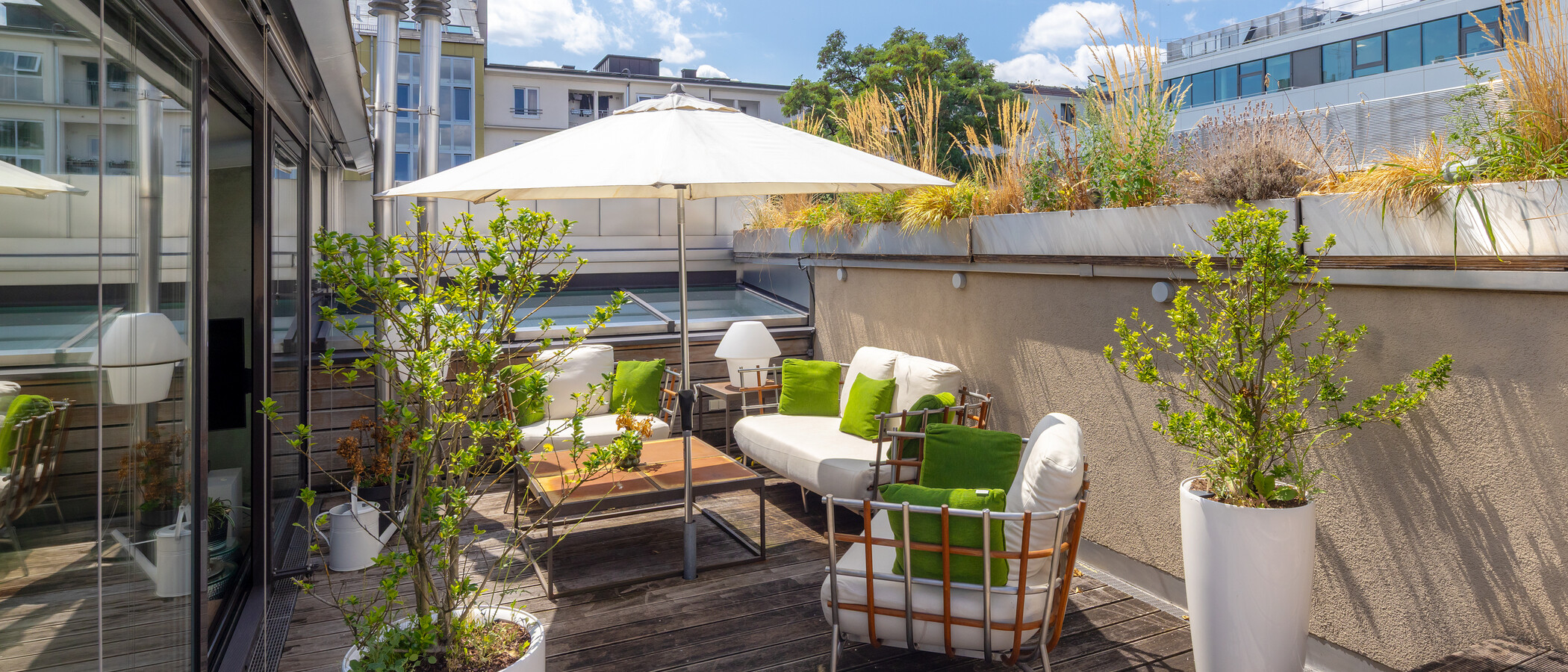 Stadthaus München Maxvorstadt 02 Dachterrasse 14950