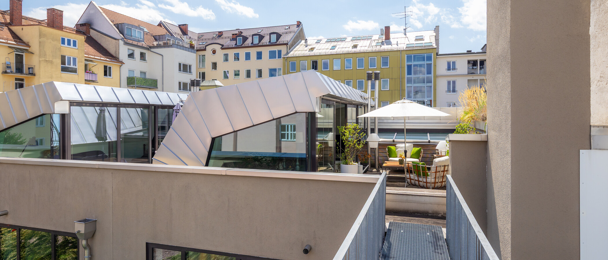 Stadthaus München Maxvorstadt 03 Dachterrasse 14950