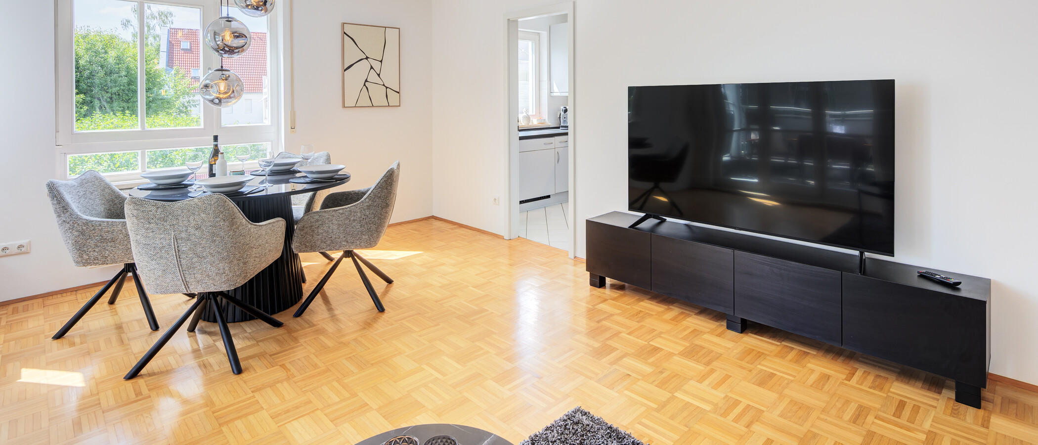 Wohnung Herrsching am Ammersee 04 Wohnbereich 14952