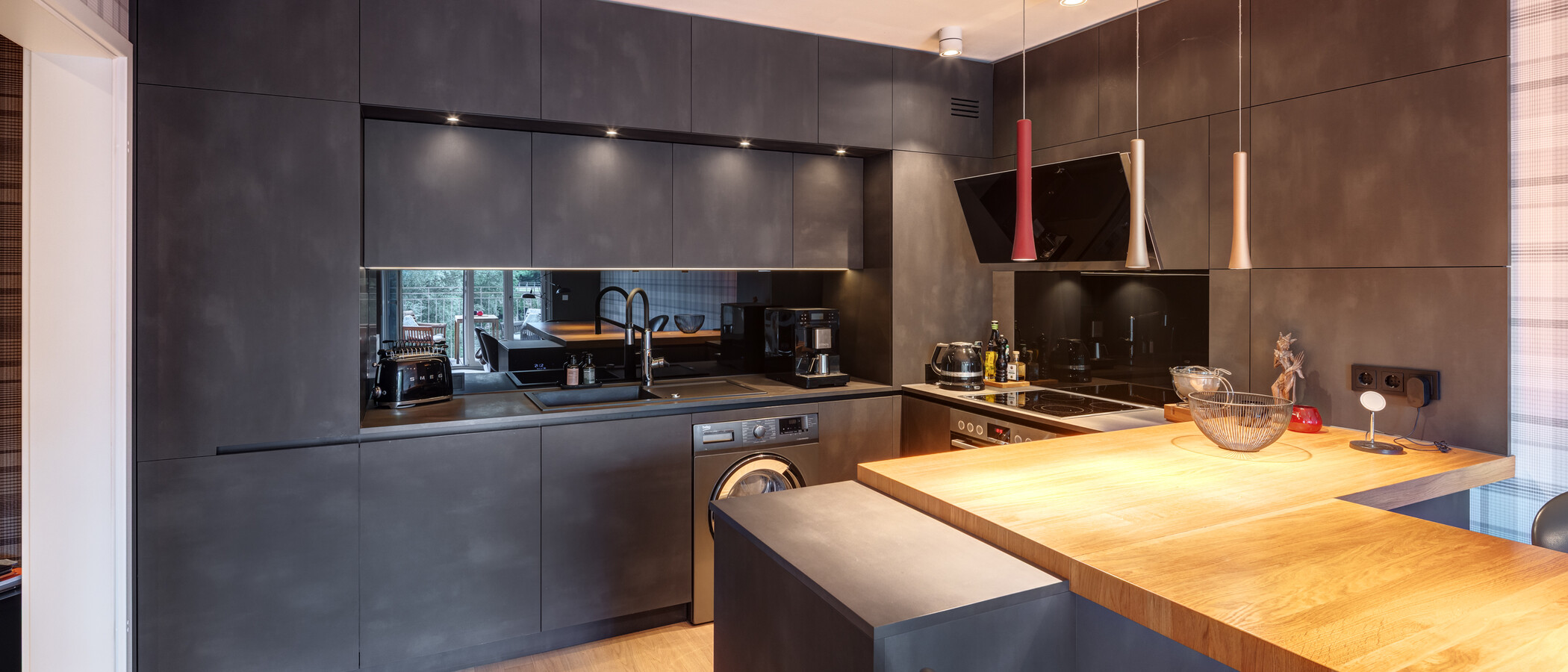 Dachgeschosswohnung München Au 02 Küche 14953