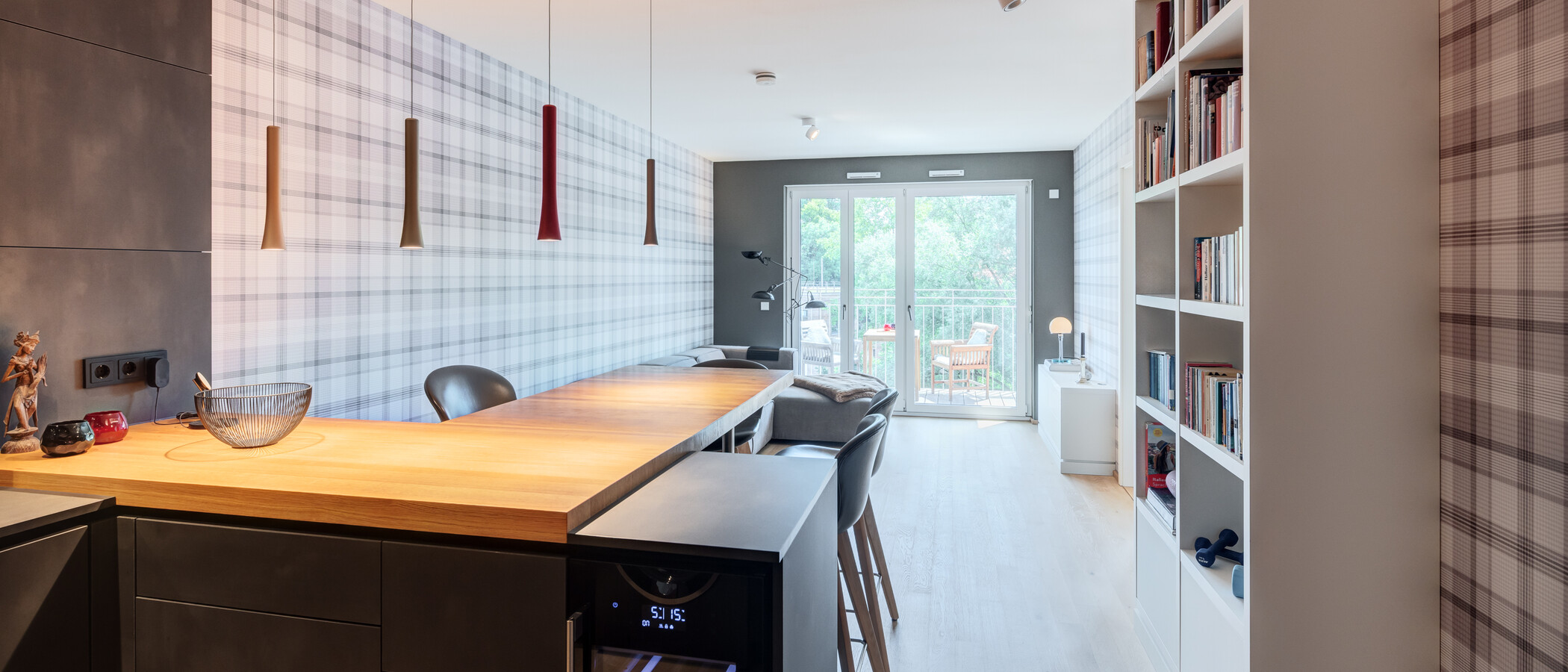 Dachgeschosswohnung München Au 04 Küche 14953