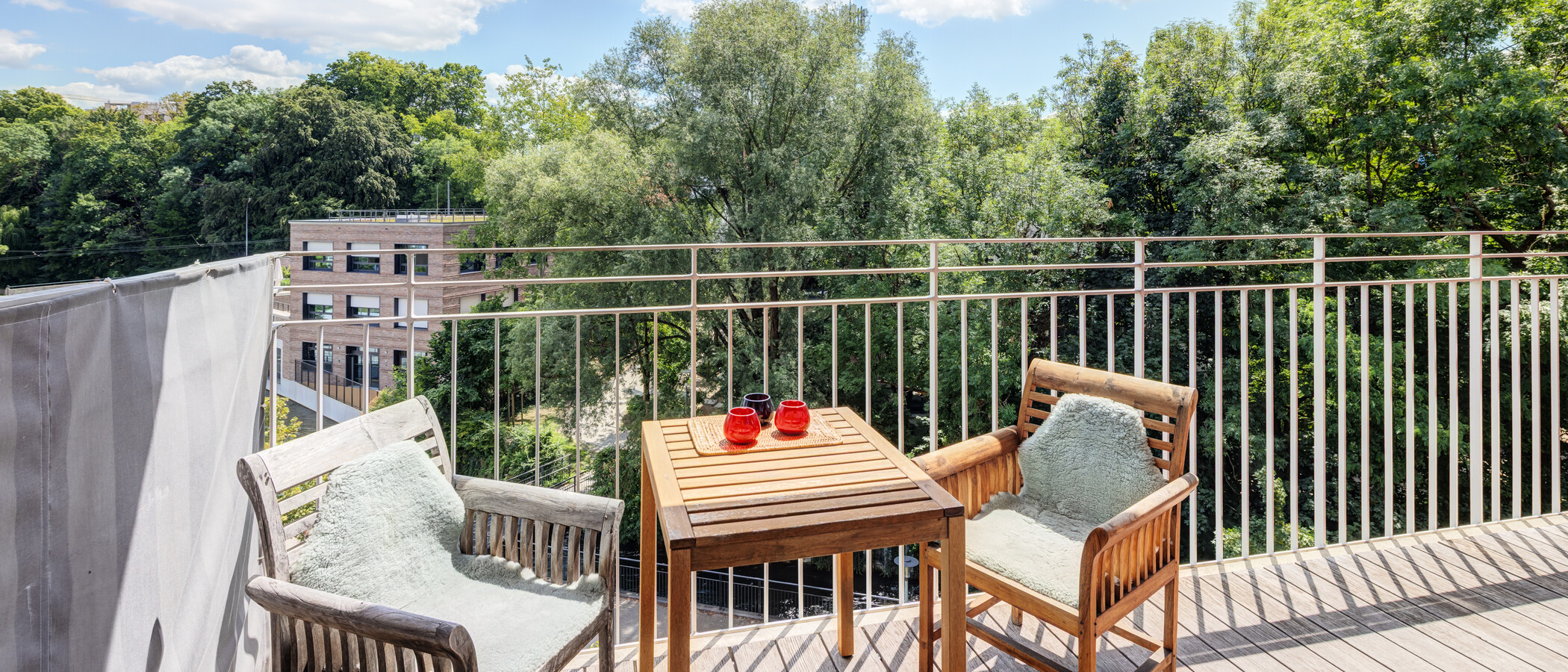 Dachgeschosswohnung München Au 01 Balkon 14953