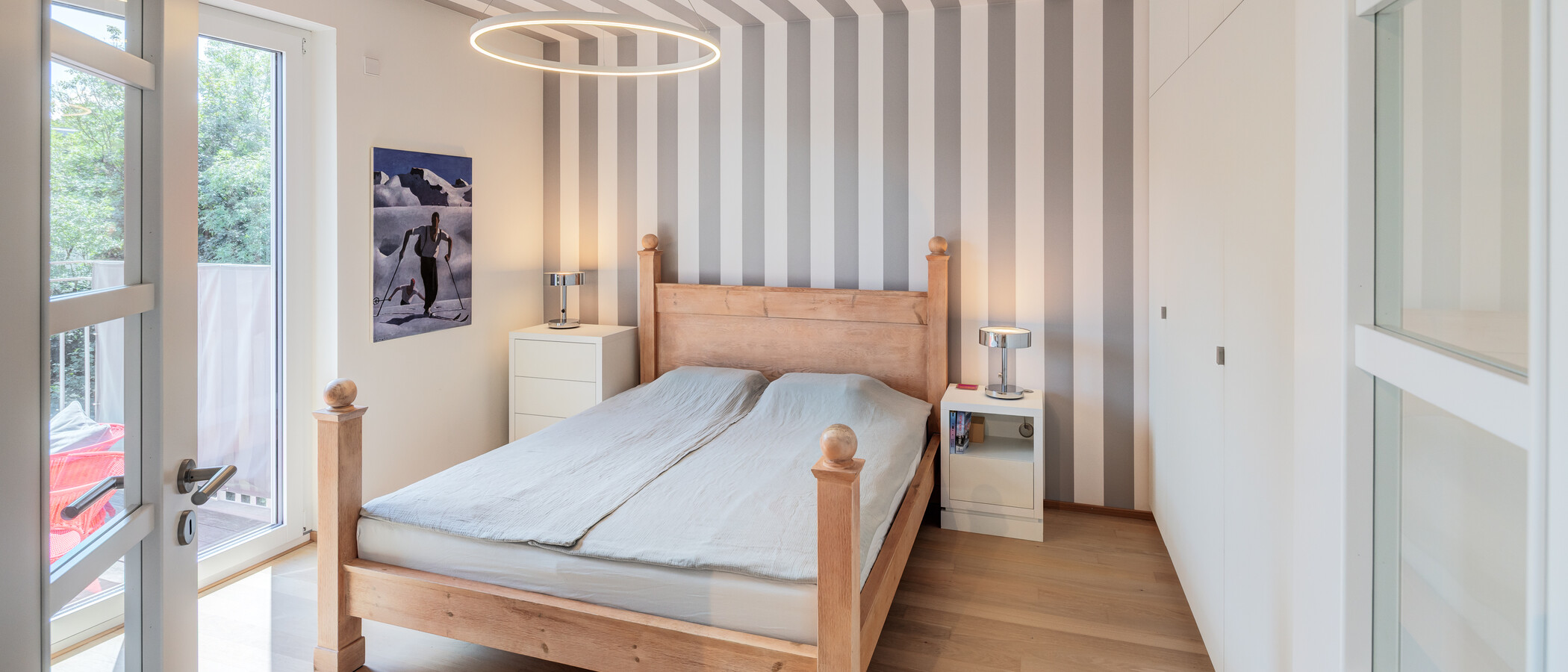 Dachgeschosswohnung München Au 01 Schlafzimmer 14953