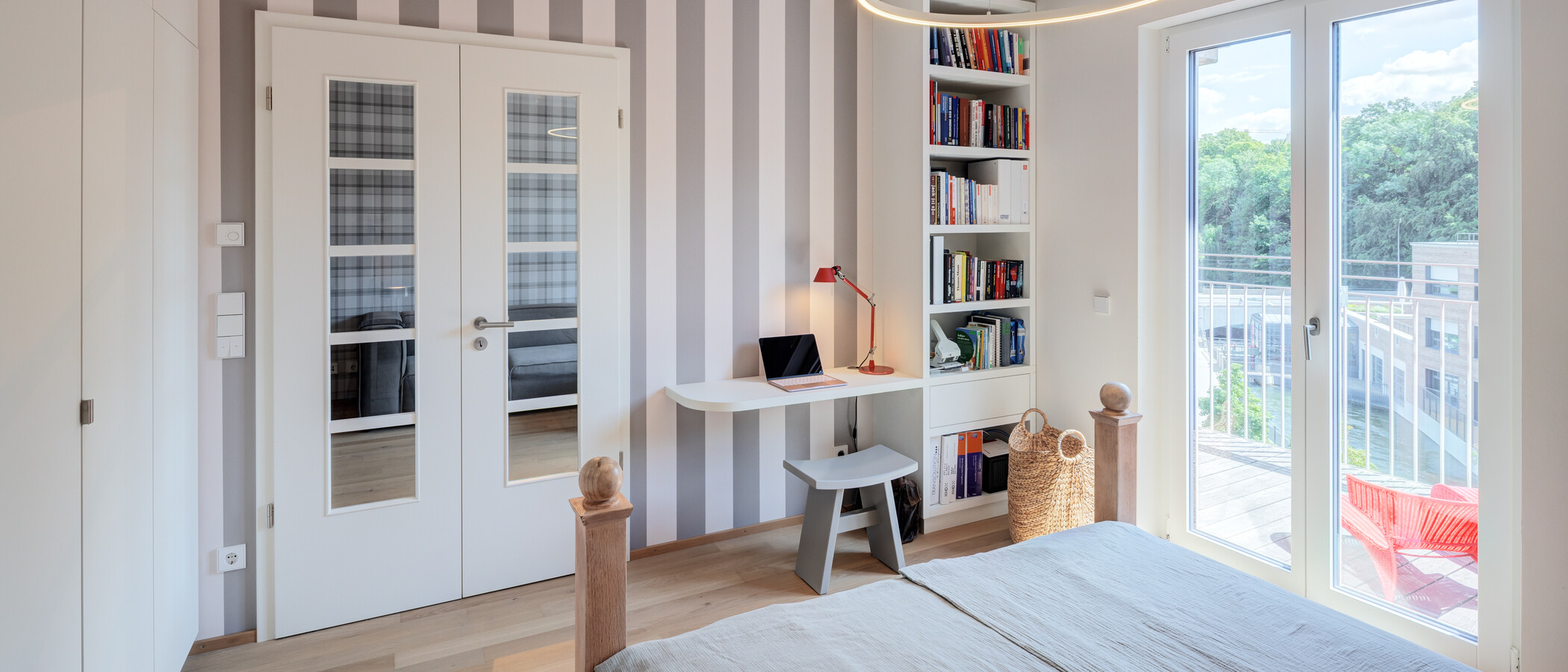 Dachgeschosswohnung München Au 02 Schlafzimmer 14953