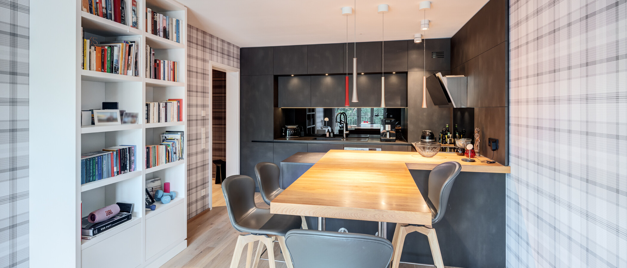 Dachgeschosswohnung München Au 01 Wohnbereich 14953